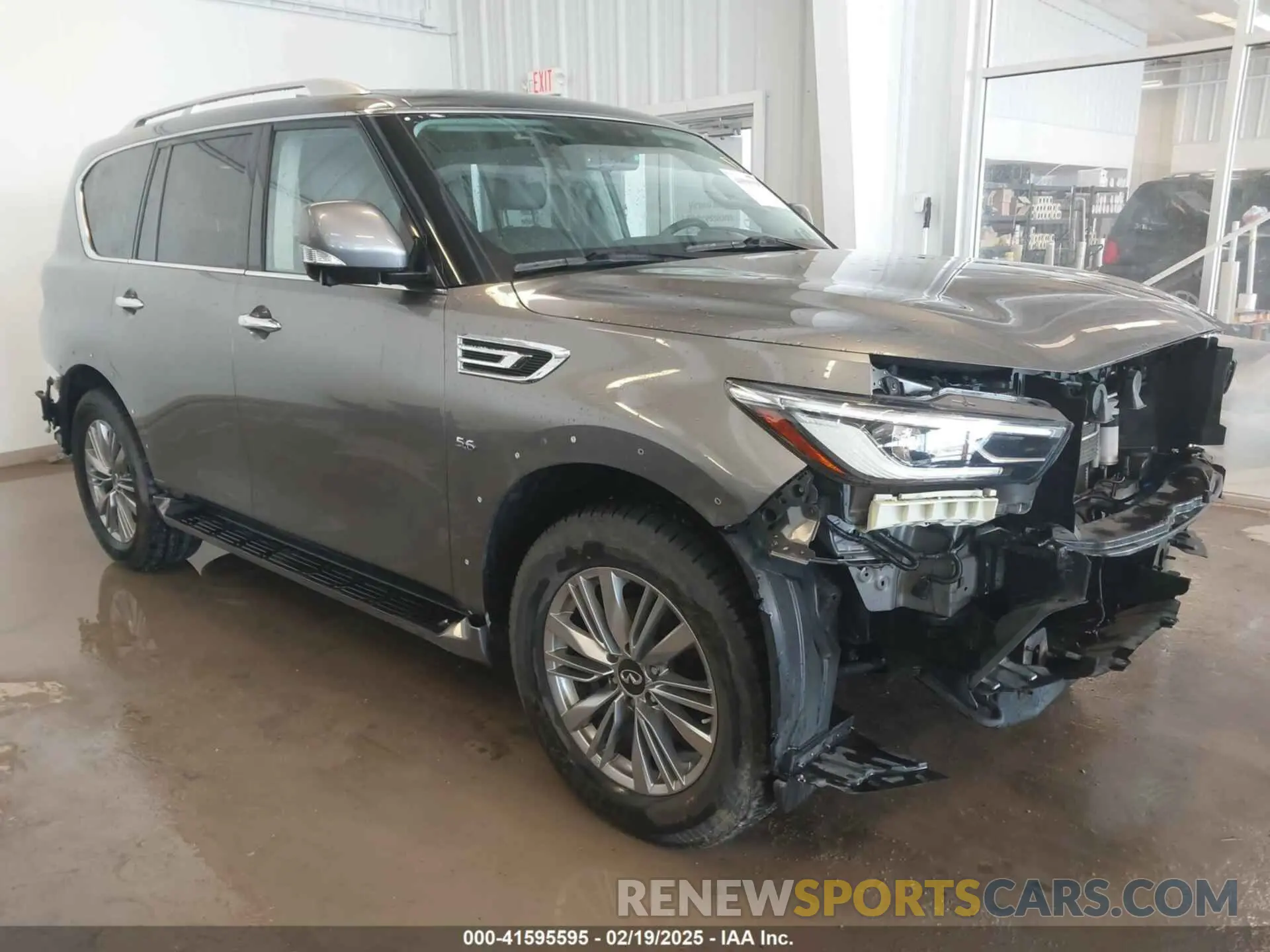 1 Фотография поврежденного автомобиля JN8AZ2NF6L9704002 INFINITI QX80 2020
