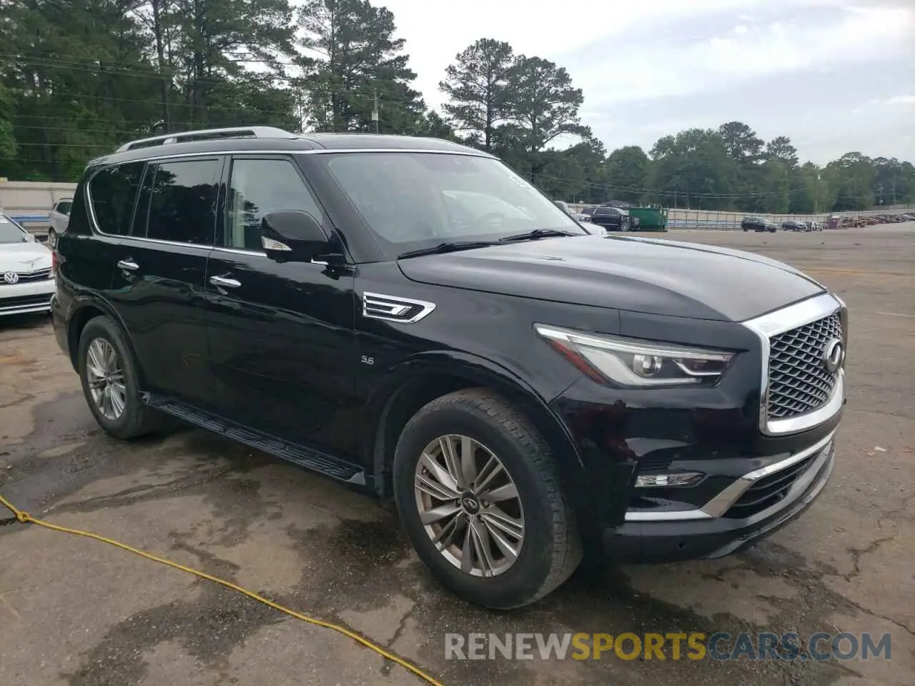 4 Photograph of a damaged car JN8AZ2NF7L9703540 INFINITI QX80 2020