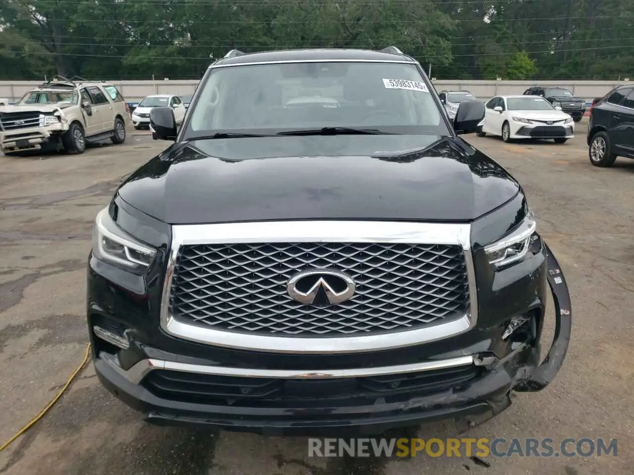 5 Photograph of a damaged car JN8AZ2NF7L9703540 INFINITI QX80 2020