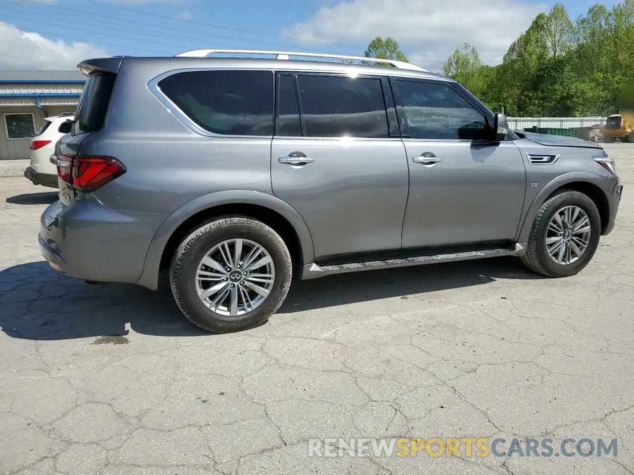 3 Фотография поврежденного автомобиля JN8AZ2NFXL9703516 INFINITI QX80 2020