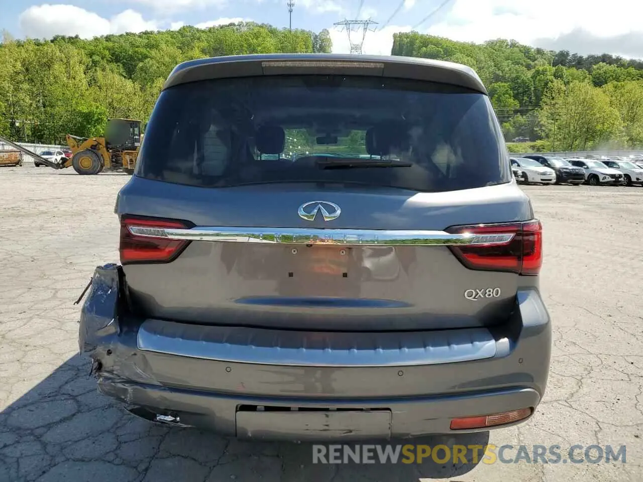 6 Фотография поврежденного автомобиля JN8AZ2NFXL9703516 INFINITI QX80 2020
