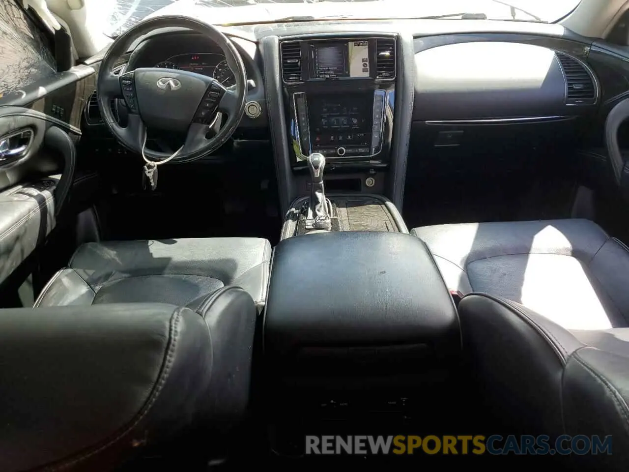 8 Фотография поврежденного автомобиля JN8AZ2NFXL9703516 INFINITI QX80 2020