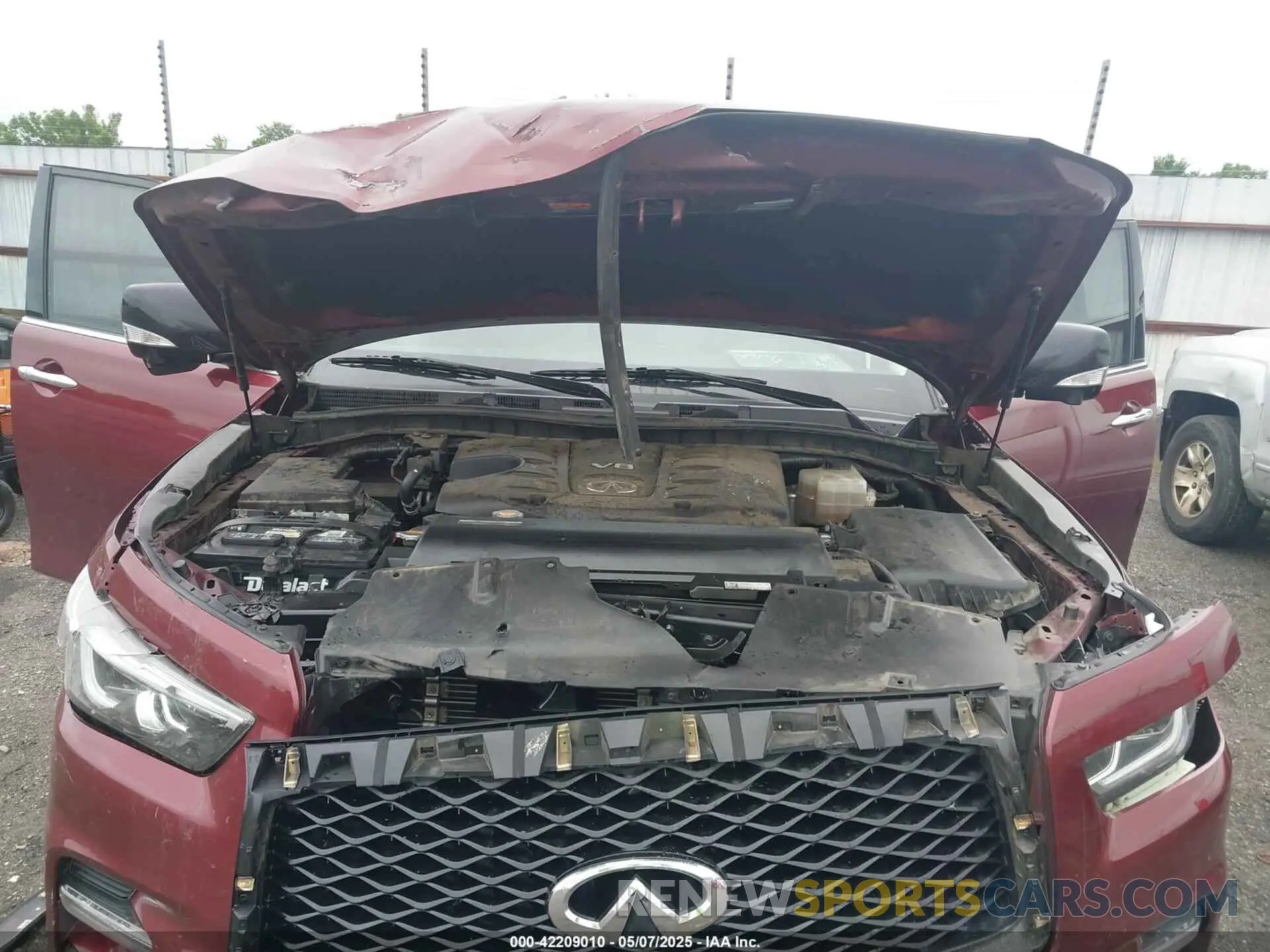 10 Photograph of a damaged car JN8AZ2AD6M9861583 INFINITI QX80 2021