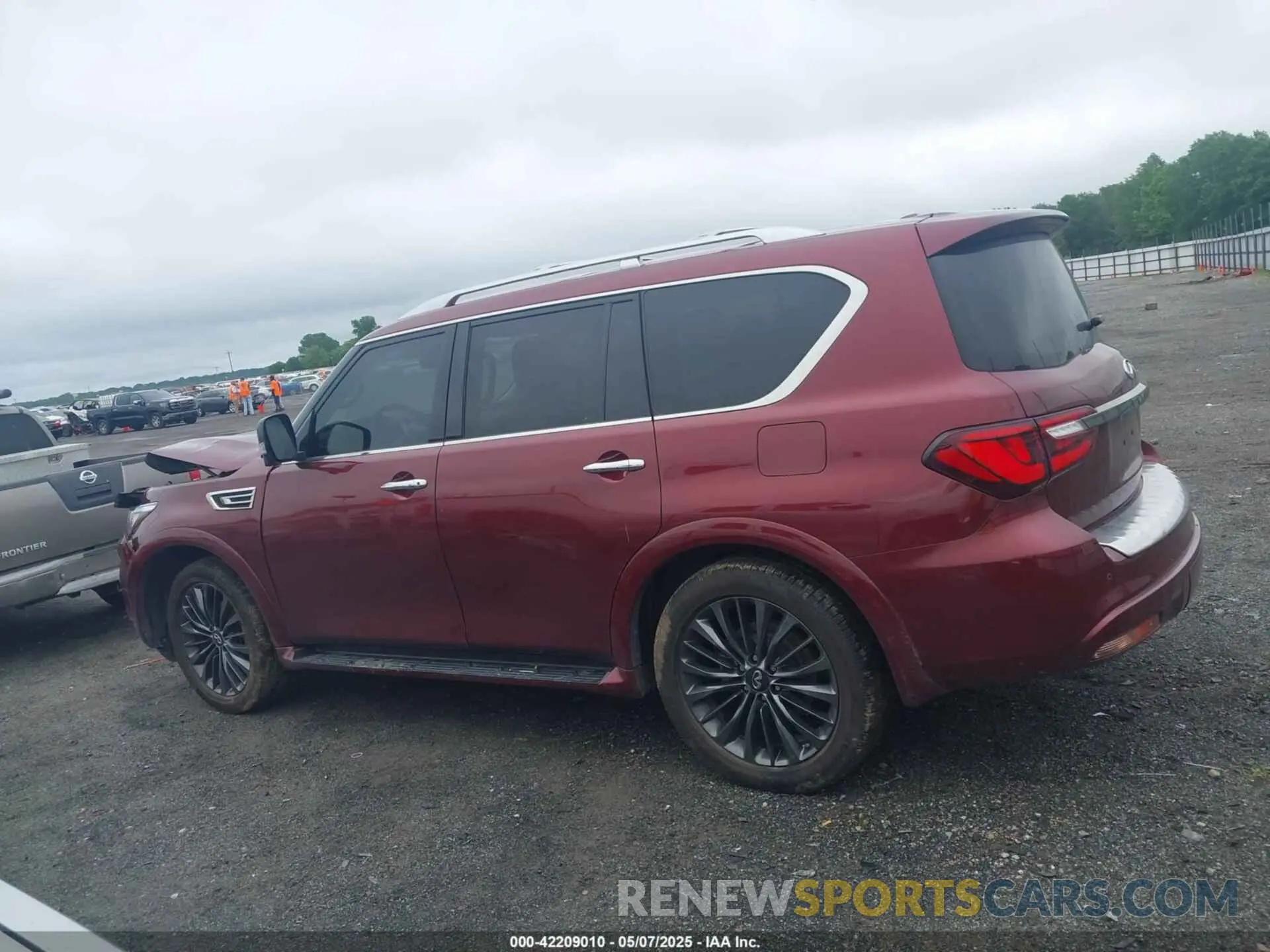 14 Photograph of a damaged car JN8AZ2AD6M9861583 INFINITI QX80 2021