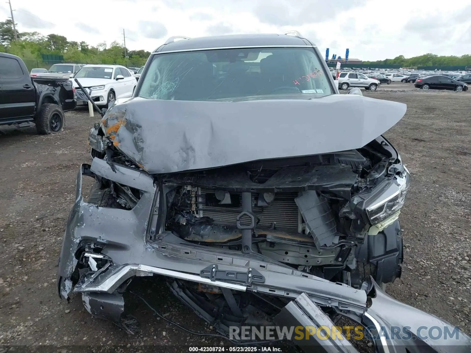 12 Photograph of a damaged car JN8AZ2AD7M9861561 INFINITI QX80 2021