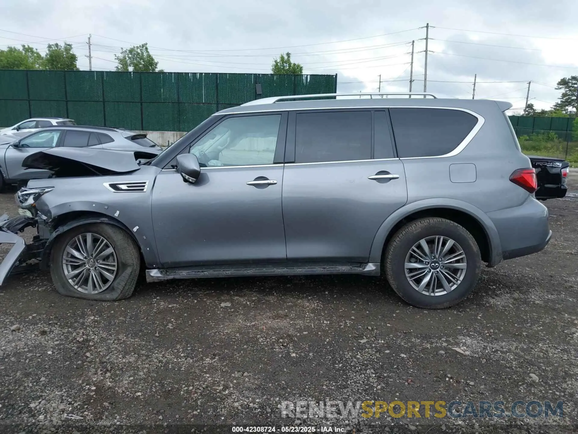 14 Photograph of a damaged car JN8AZ2AD7M9861561 INFINITI QX80 2021
