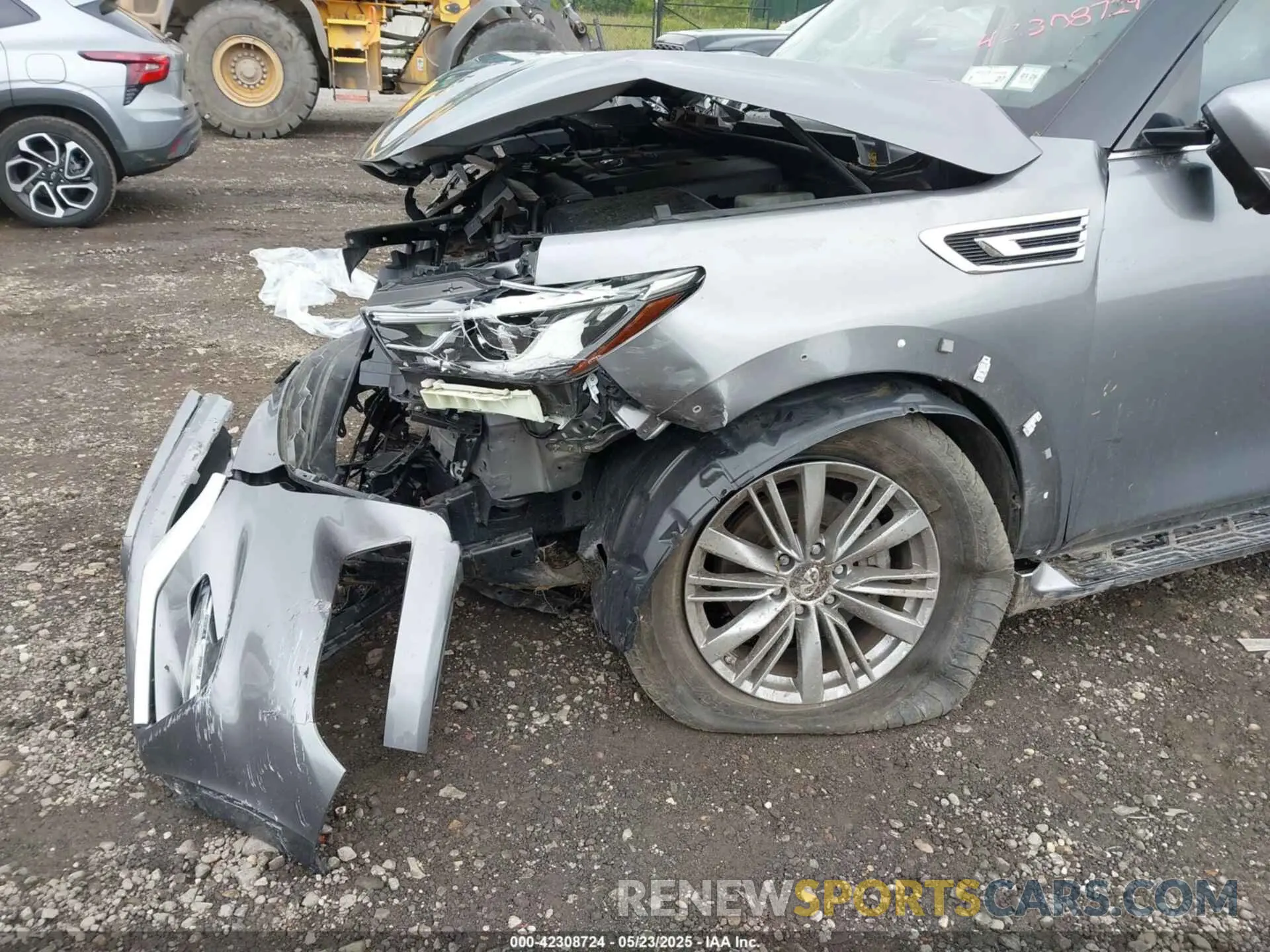 18 Photograph of a damaged car JN8AZ2AD7M9861561 INFINITI QX80 2021