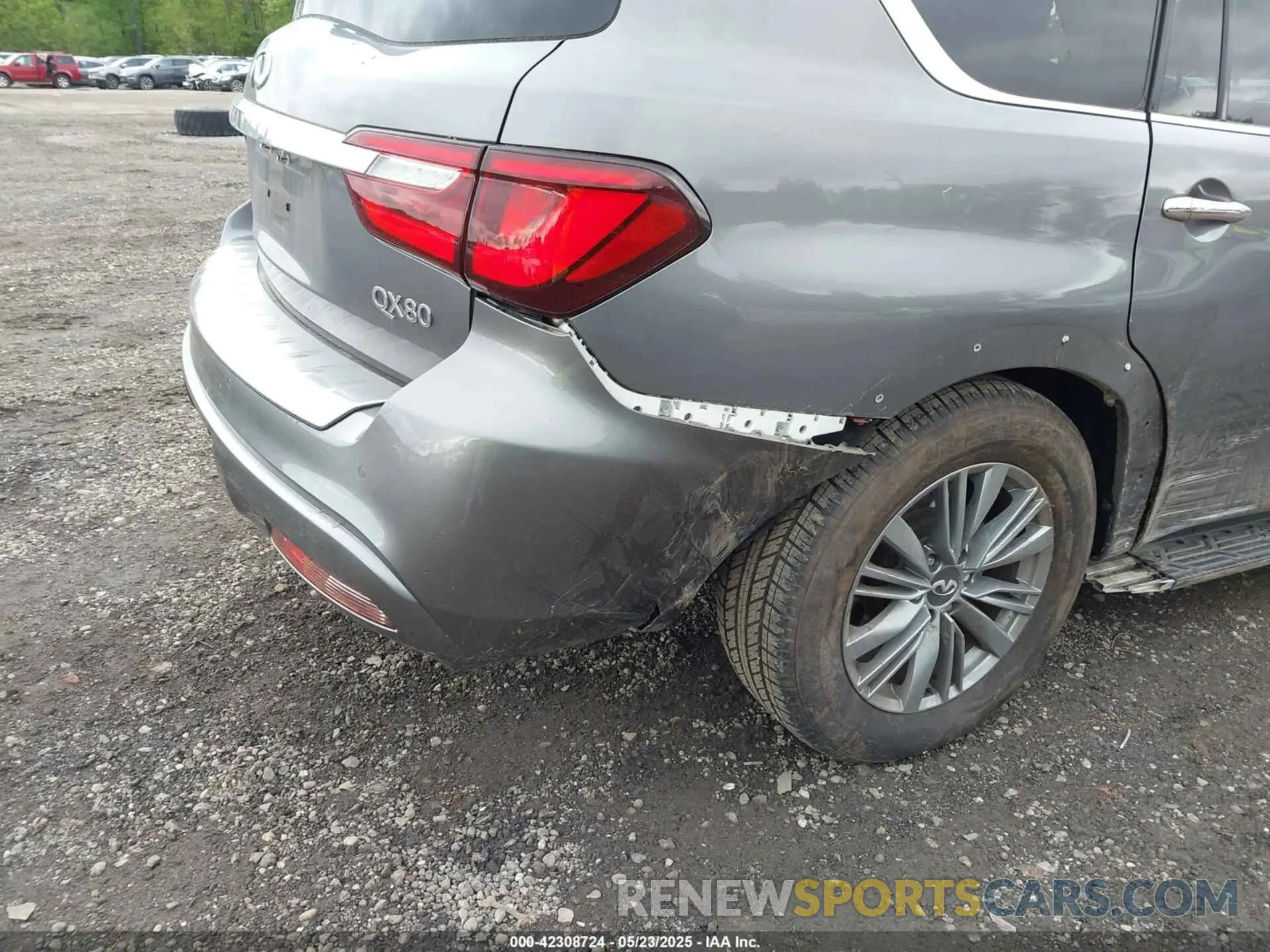 20 Photograph of a damaged car JN8AZ2AD7M9861561 INFINITI QX80 2021
