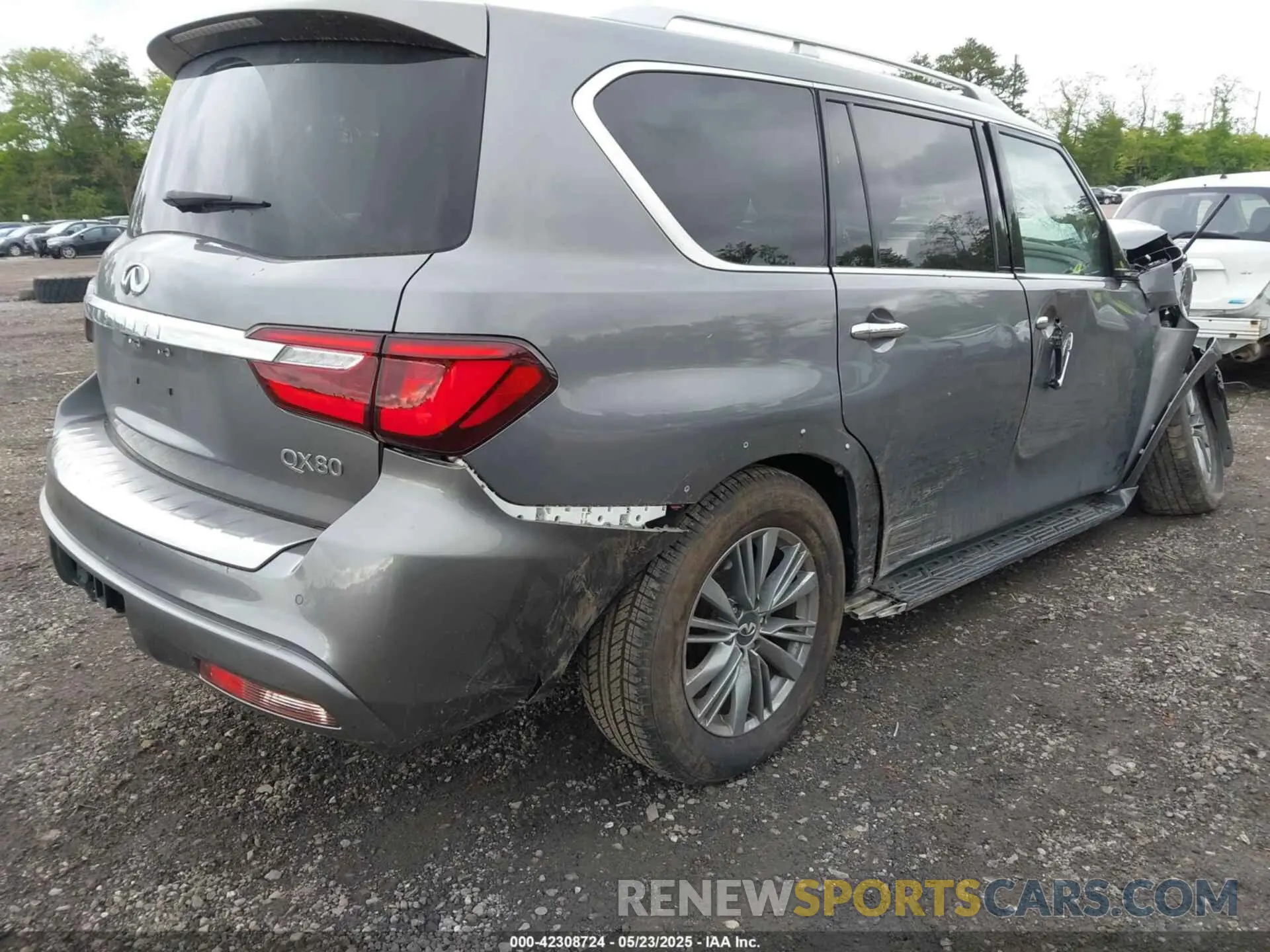 4 Photograph of a damaged car JN8AZ2AD7M9861561 INFINITI QX80 2021