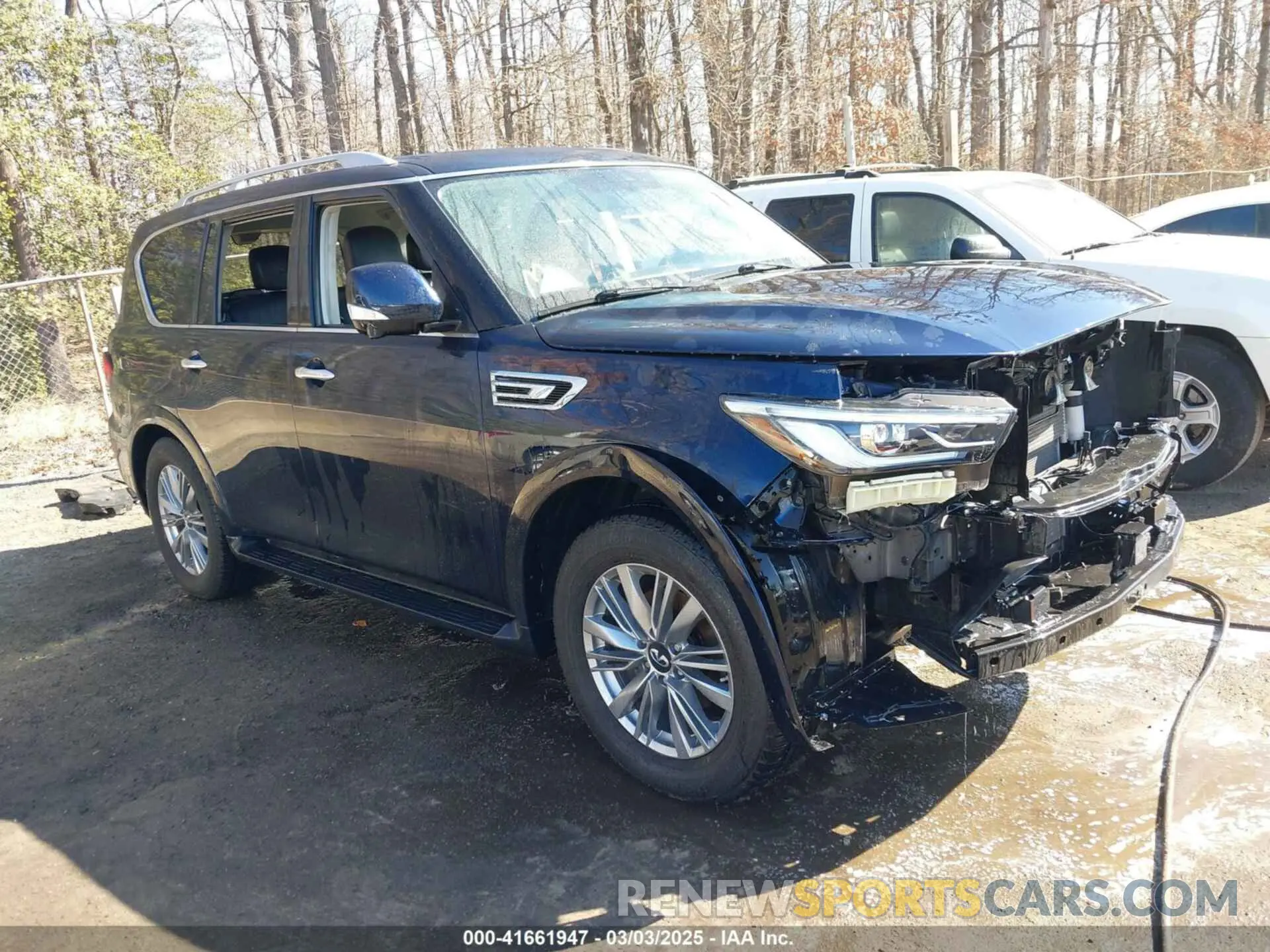 1 Photograph of a damaged car JN8AZ2AE1M9272448 INFINITI QX80 2021