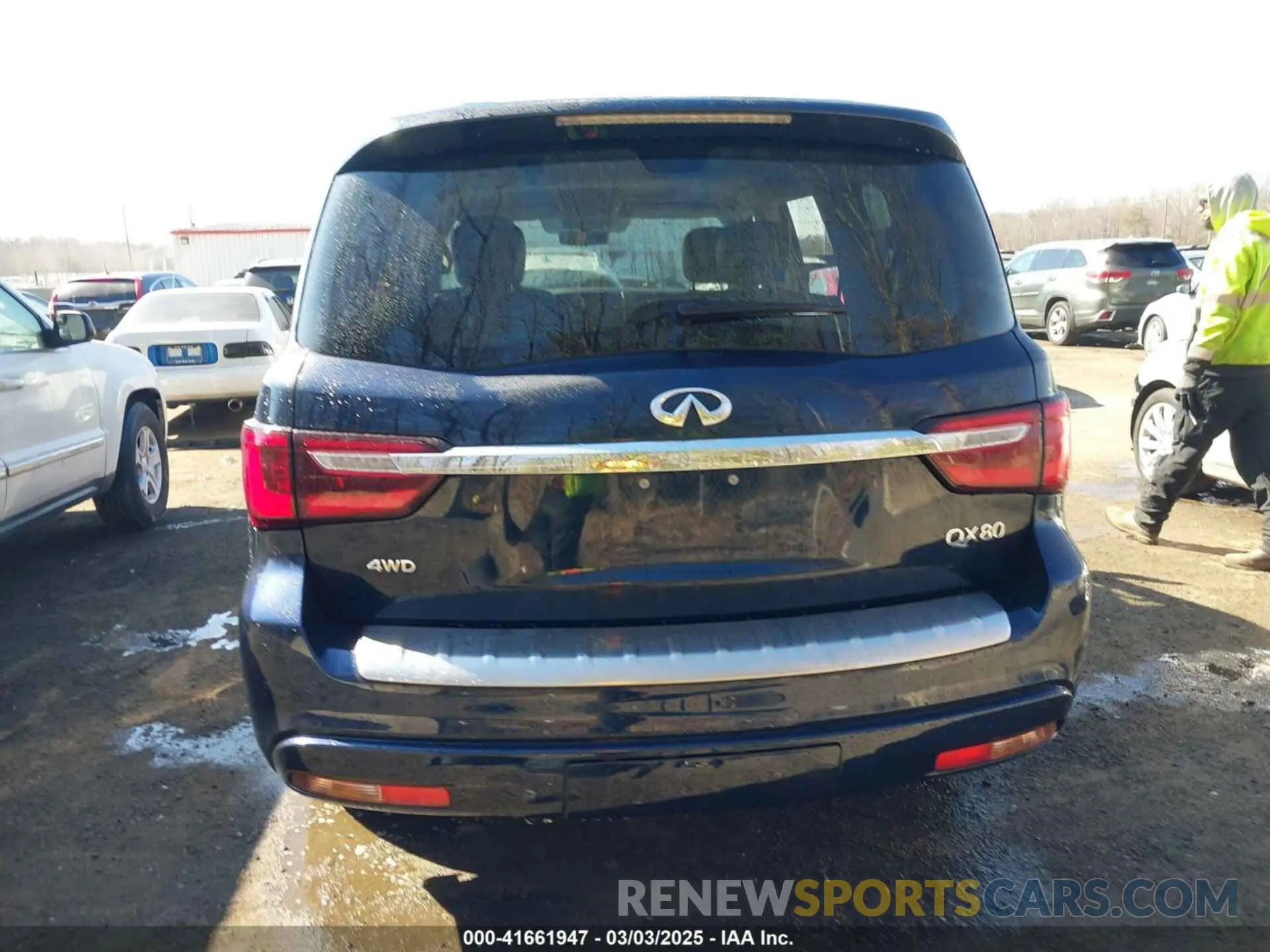 16 Photograph of a damaged car JN8AZ2AE1M9272448 INFINITI QX80 2021