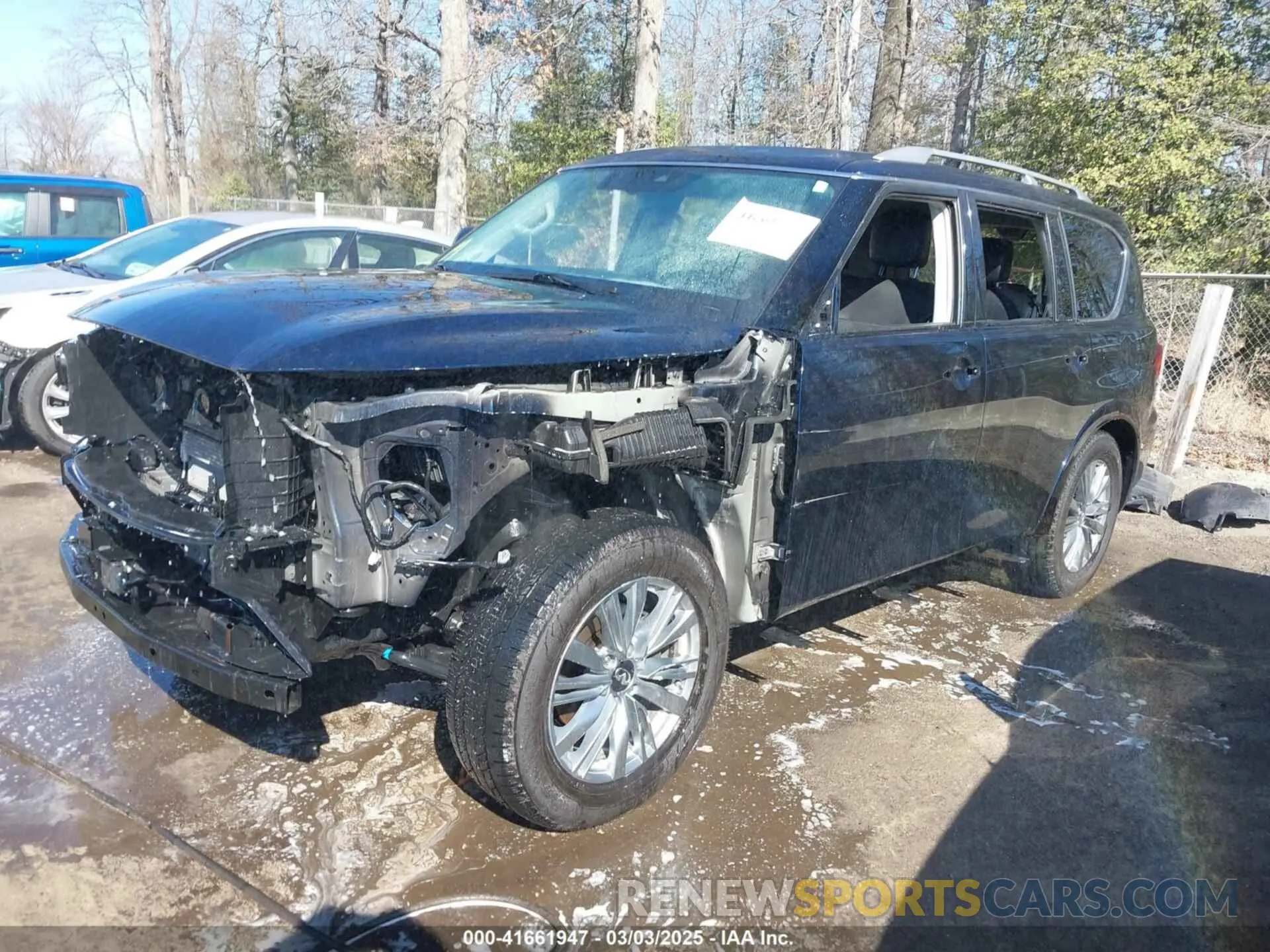 6 Photograph of a damaged car JN8AZ2AE1M9272448 INFINITI QX80 2021