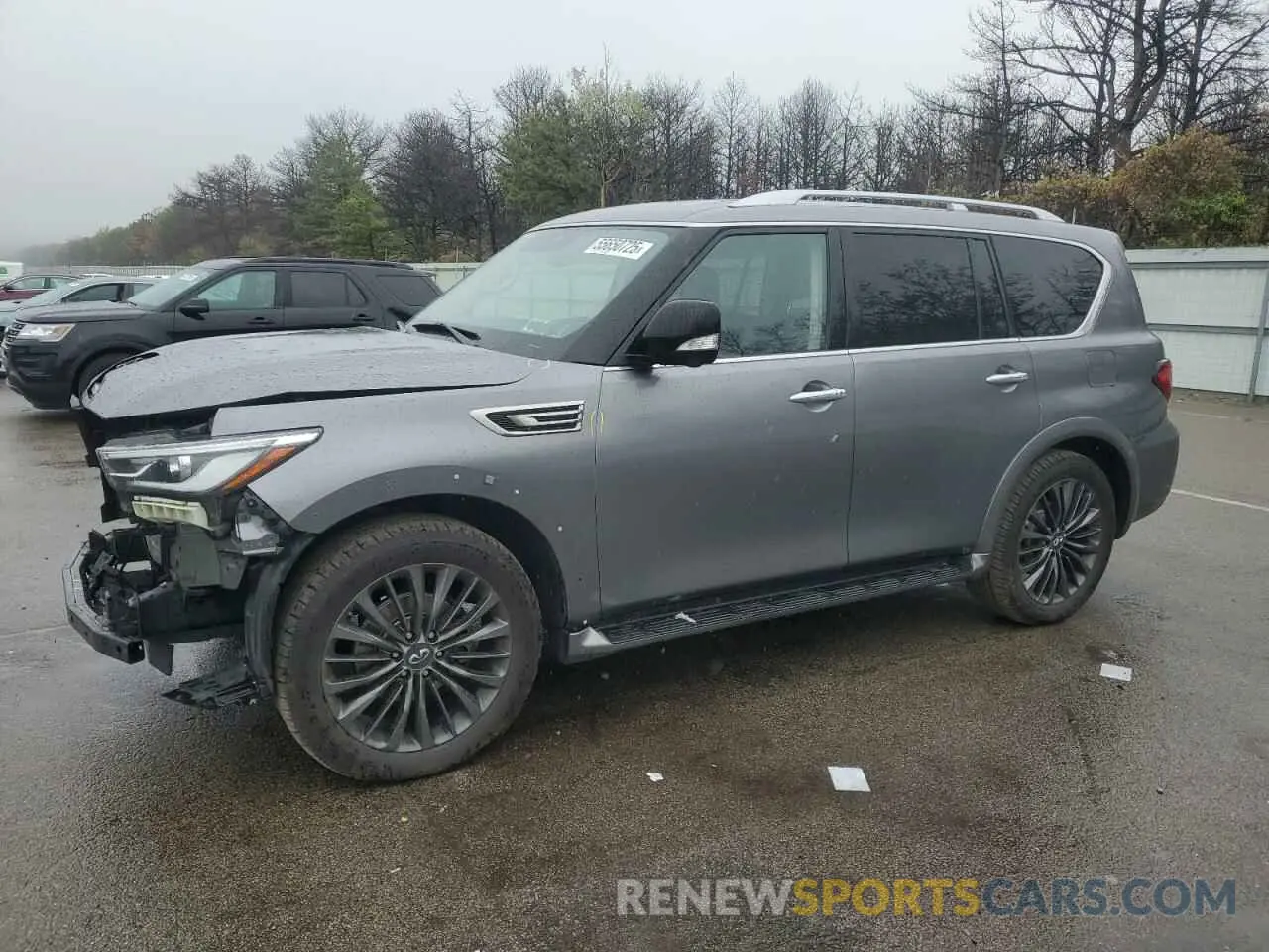 1 Фотография поврежденного автомобиля JN8AZ2AE3M9267803 INFINITI QX80 2021