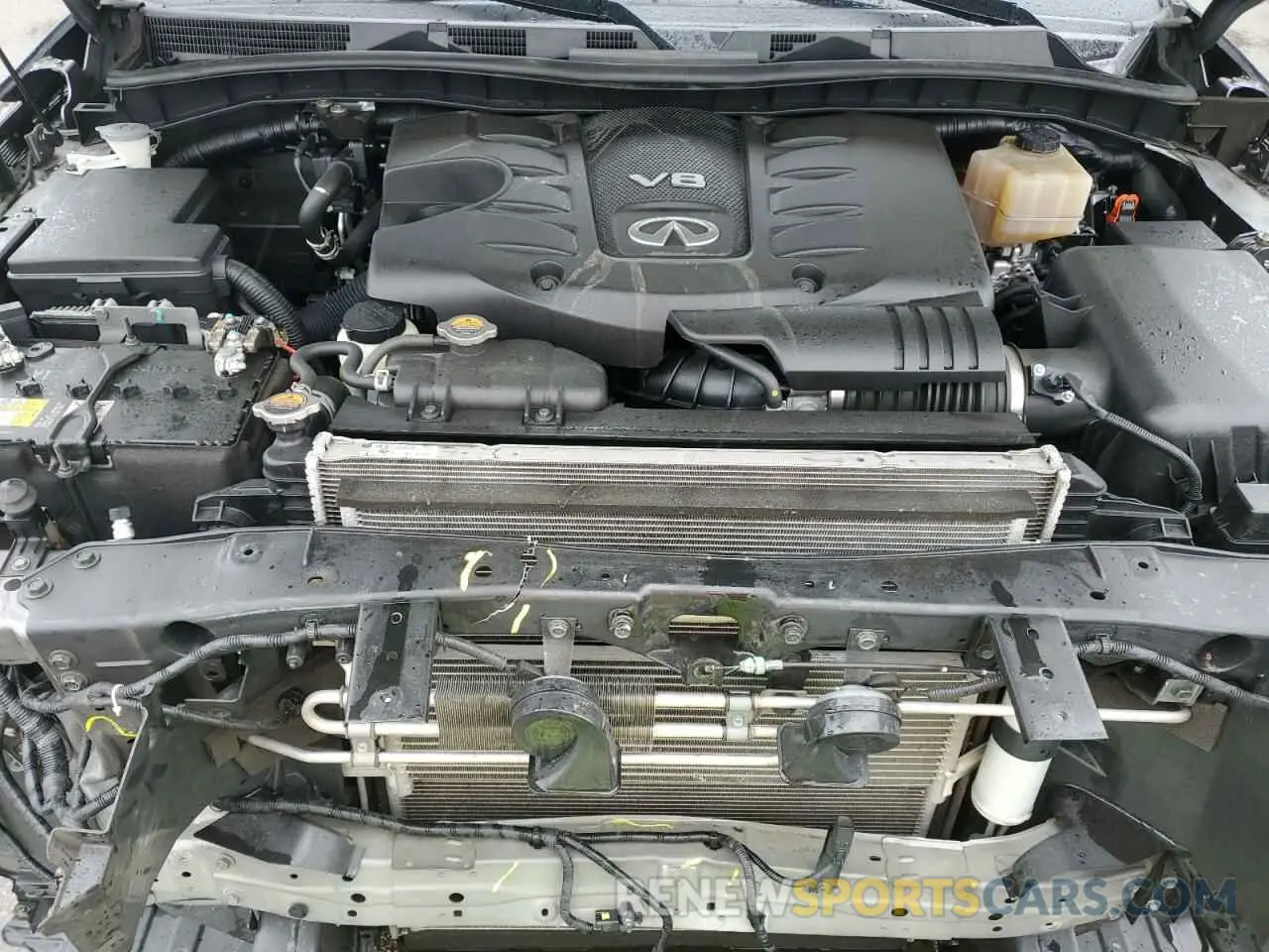 12 Фотография поврежденного автомобиля JN8AZ2AE3M9267803 INFINITI QX80 2021