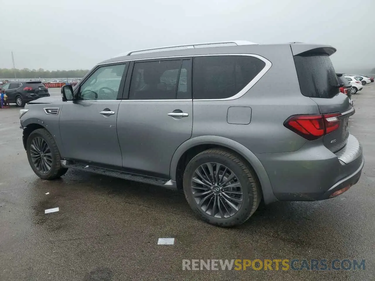 2 Фотография поврежденного автомобиля JN8AZ2AE3M9267803 INFINITI QX80 2021