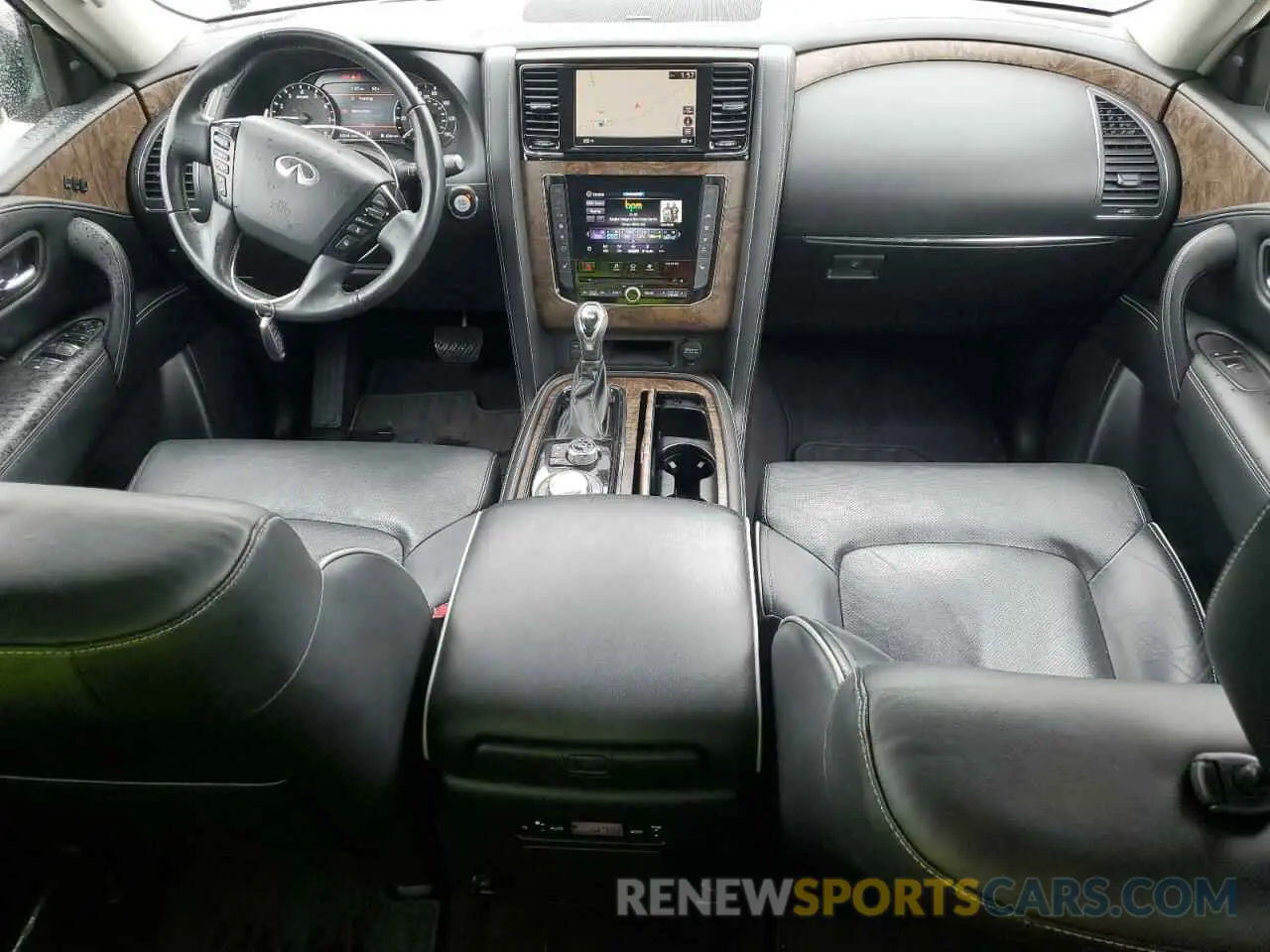 8 Фотография поврежденного автомобиля JN8AZ2AE3M9267803 INFINITI QX80 2021