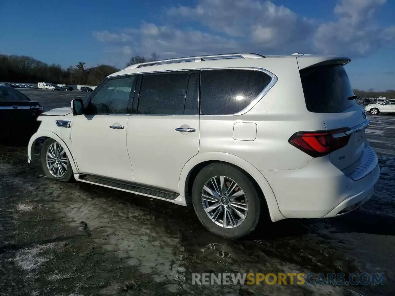 2 Фотография поврежденного автомобиля JN8AZ2AE3M9270426 INFINITI QX80 2021