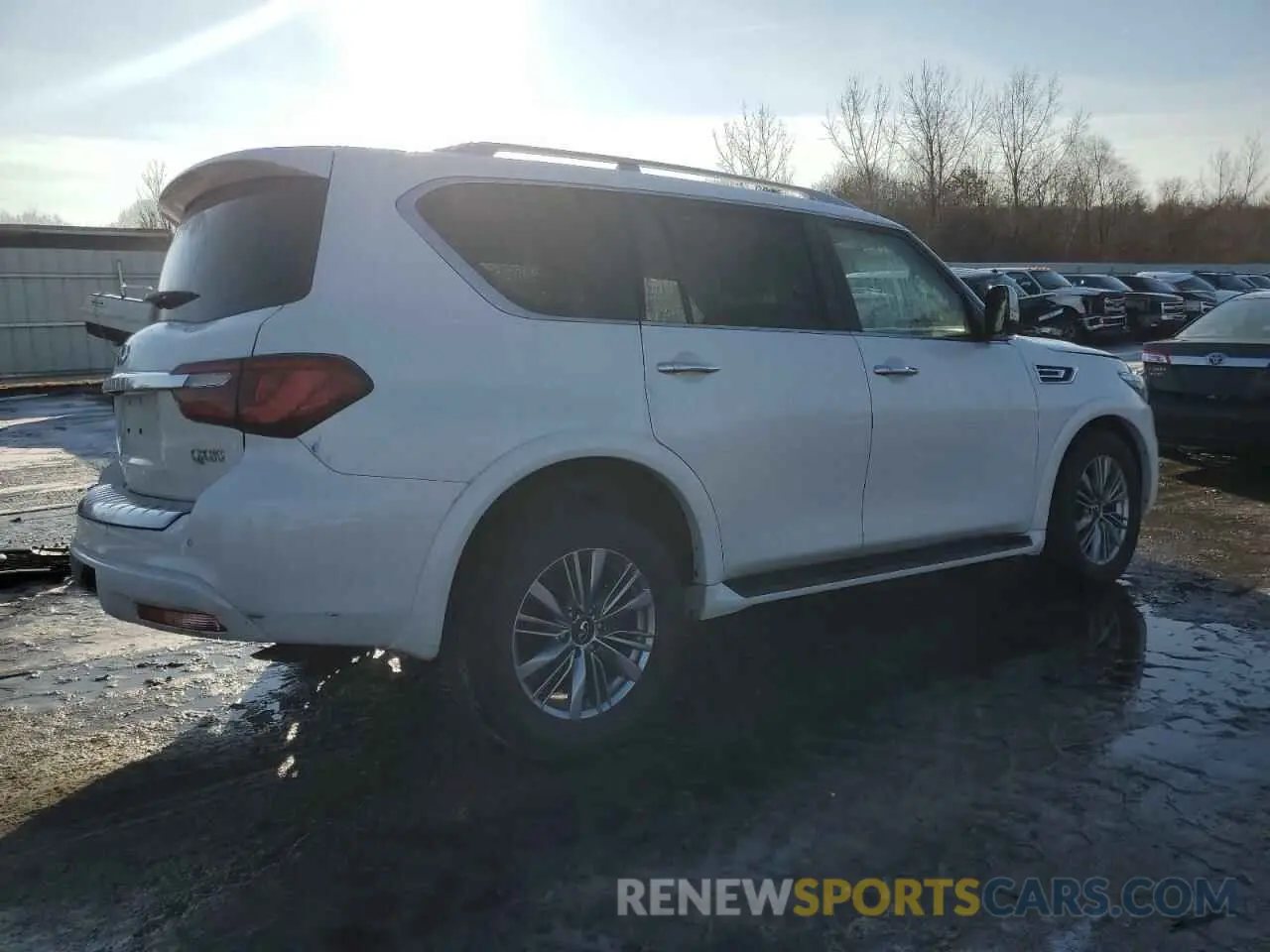 3 Фотография поврежденного автомобиля JN8AZ2AE3M9270426 INFINITI QX80 2021