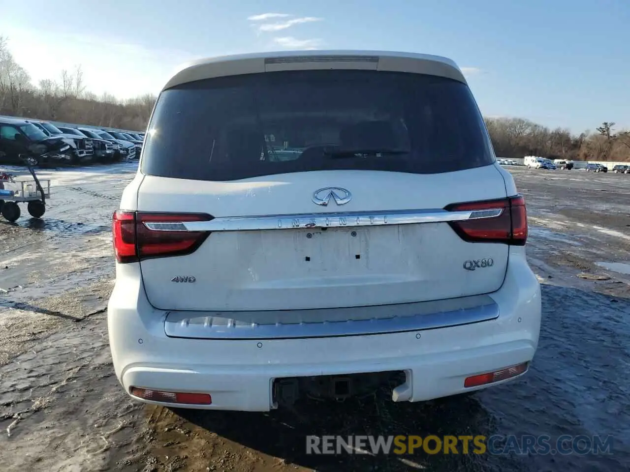 6 Фотография поврежденного автомобиля JN8AZ2AE3M9270426 INFINITI QX80 2021