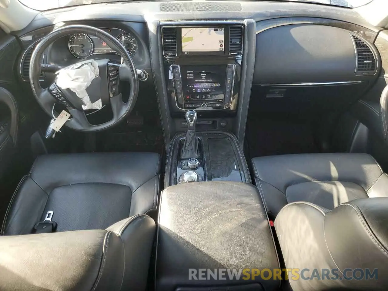 8 Фотография поврежденного автомобиля JN8AZ2AE3M9270426 INFINITI QX80 2021