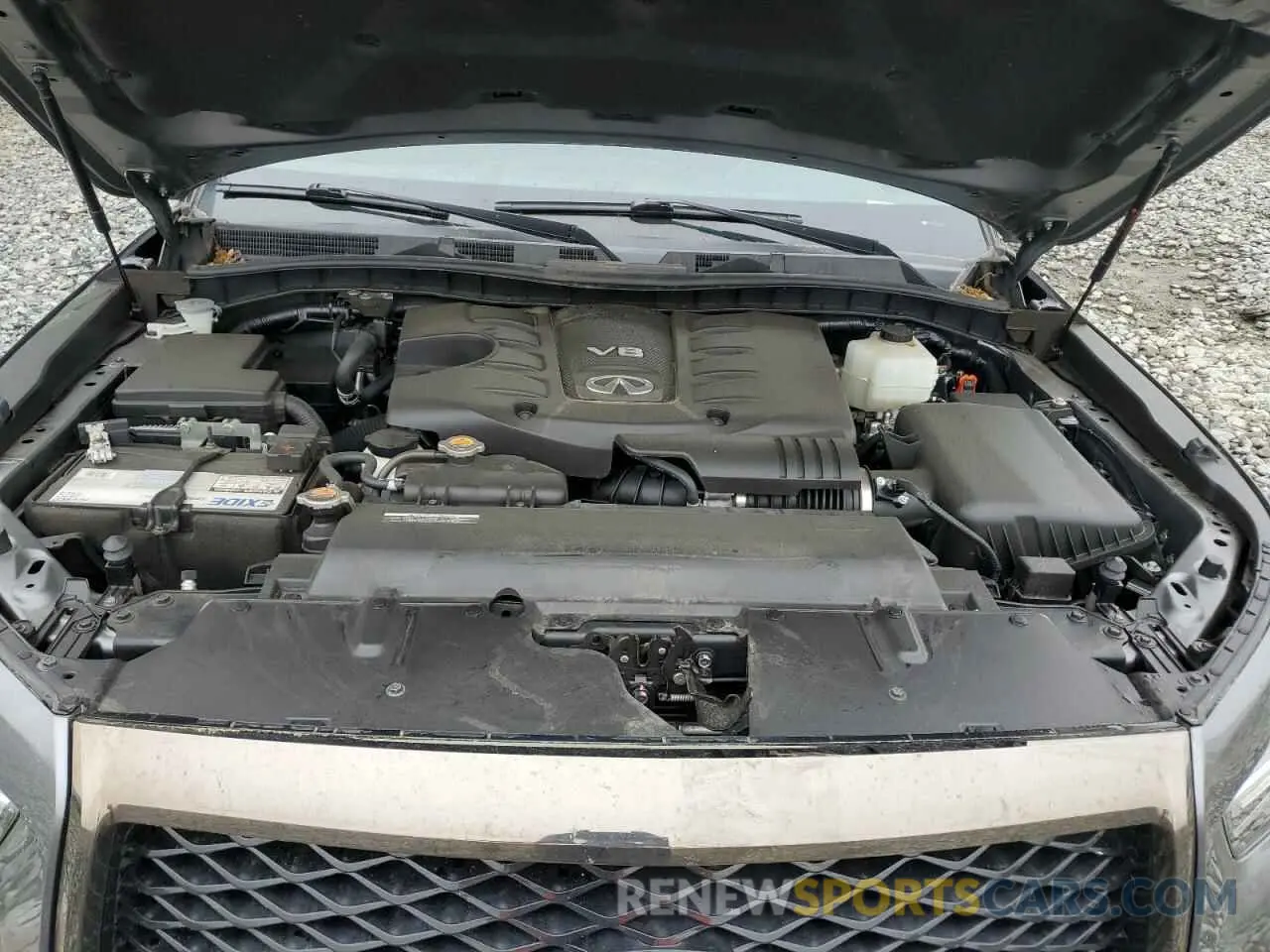 12 Photograph of a damaged car JN8AZ2AE4M9267843 INFINITI QX80 2021