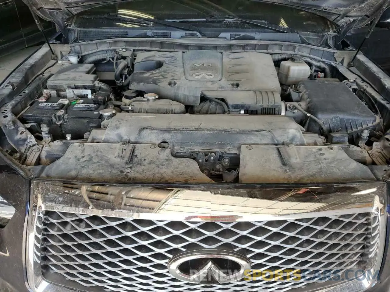 12 Photograph of a damaged car JN8AZ2AE4M9271181 INFINITI QX80 2021