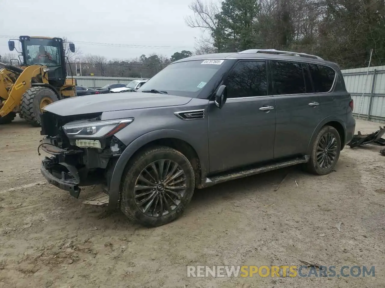 1 Фотография поврежденного автомобиля JN8AZ2AF0M9720509 INFINITI QX80 2021