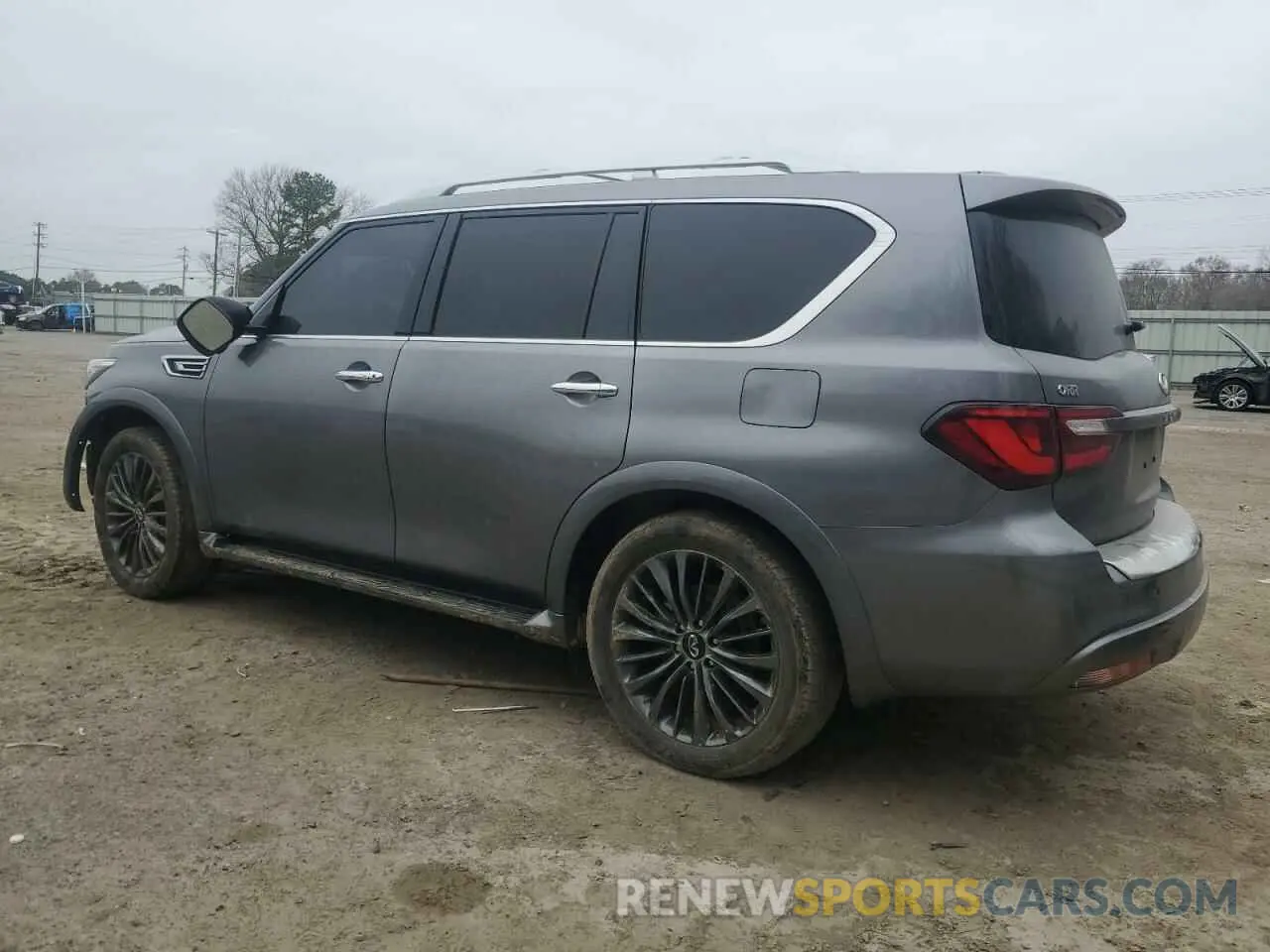 2 Фотография поврежденного автомобиля JN8AZ2AF0M9720509 INFINITI QX80 2021