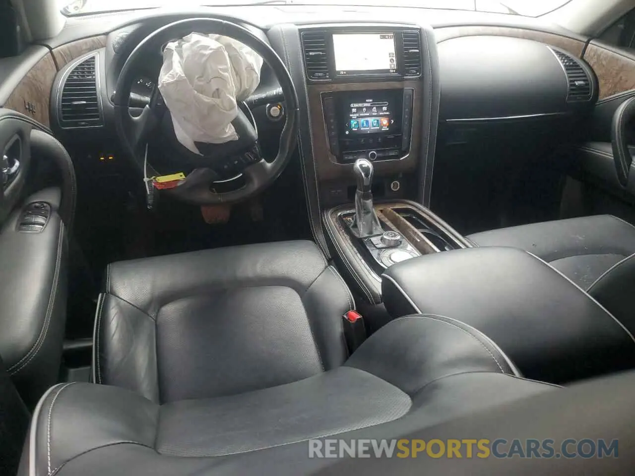 8 Фотография поврежденного автомобиля JN8AZ2AF0M9720509 INFINITI QX80 2021