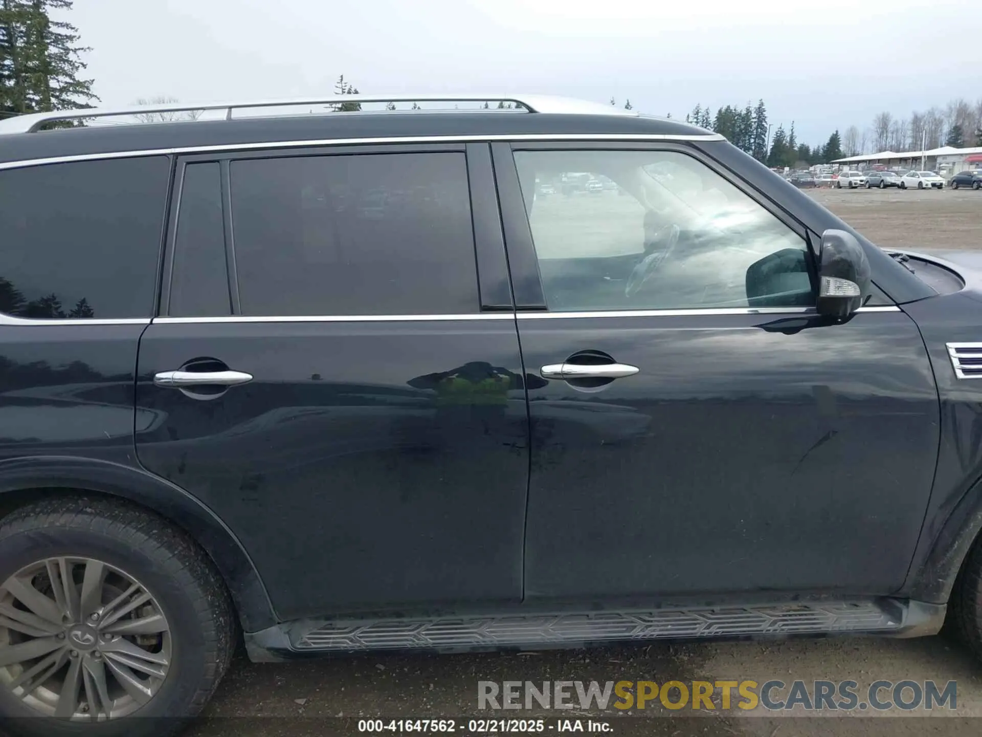 13 Фотография поврежденного автомобиля JN8AZ2AF1M9718638 INFINITI QX80 2021