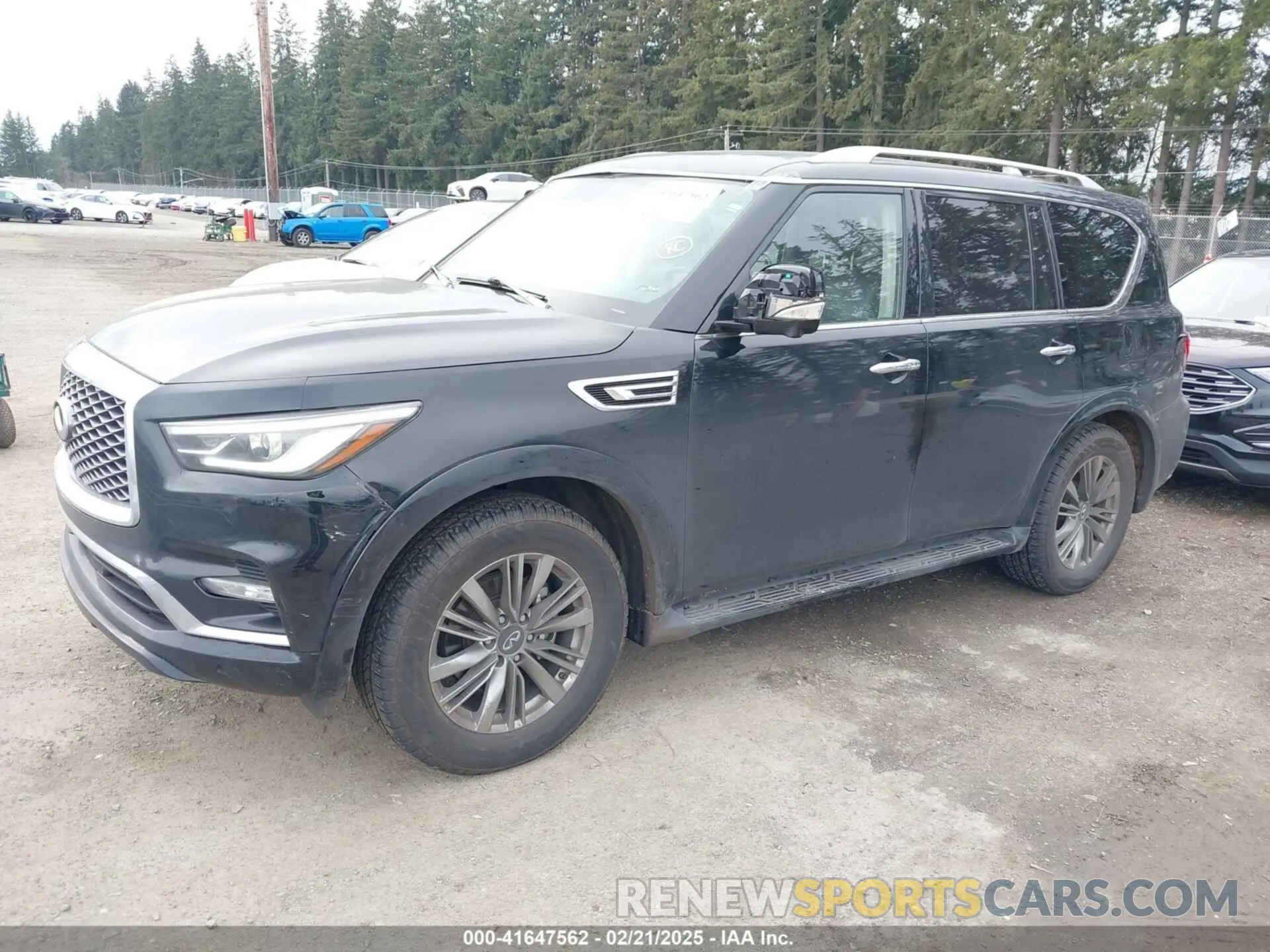 2 Фотография поврежденного автомобиля JN8AZ2AF1M9718638 INFINITI QX80 2021