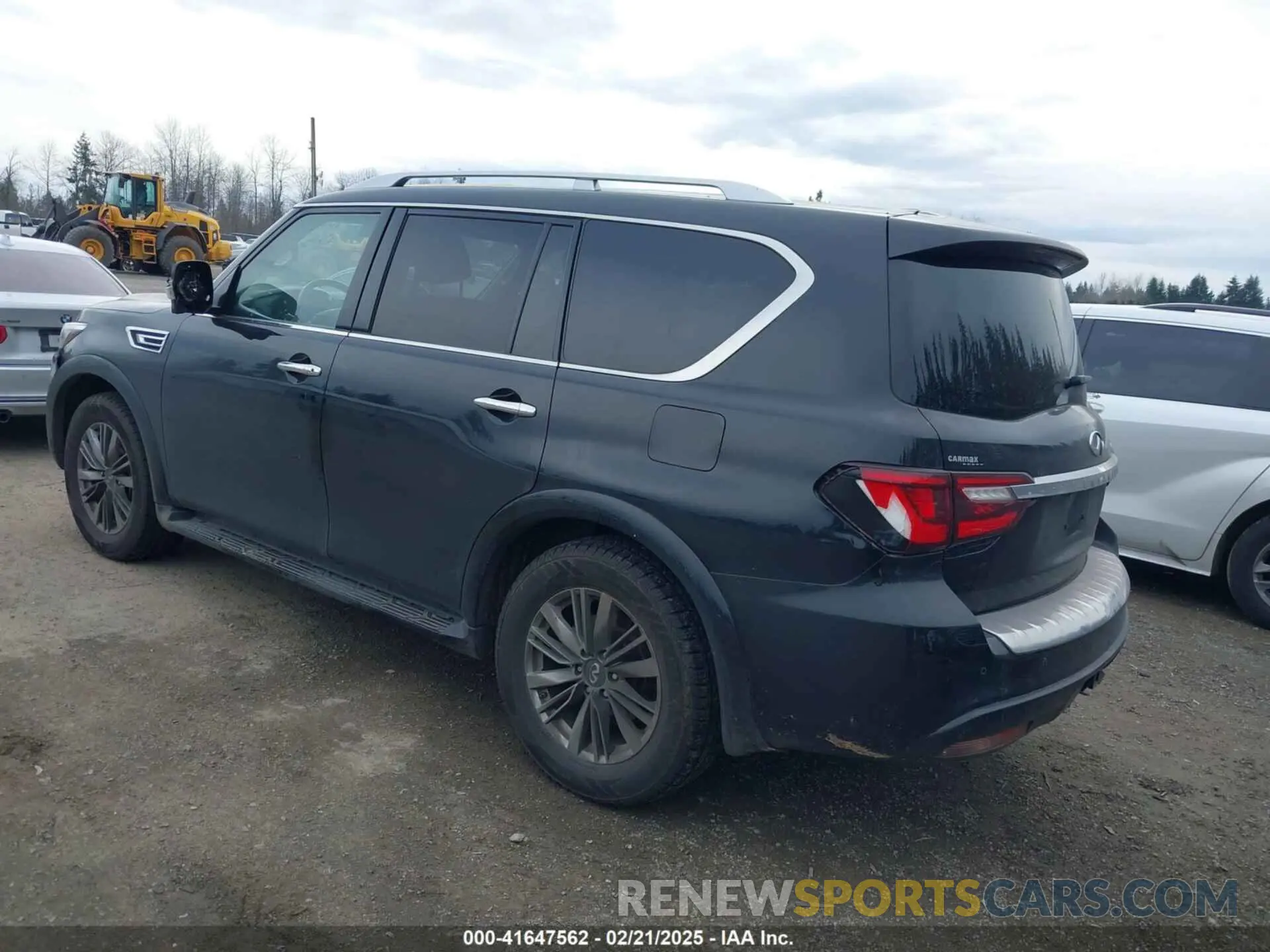 3 Фотография поврежденного автомобиля JN8AZ2AF1M9718638 INFINITI QX80 2021