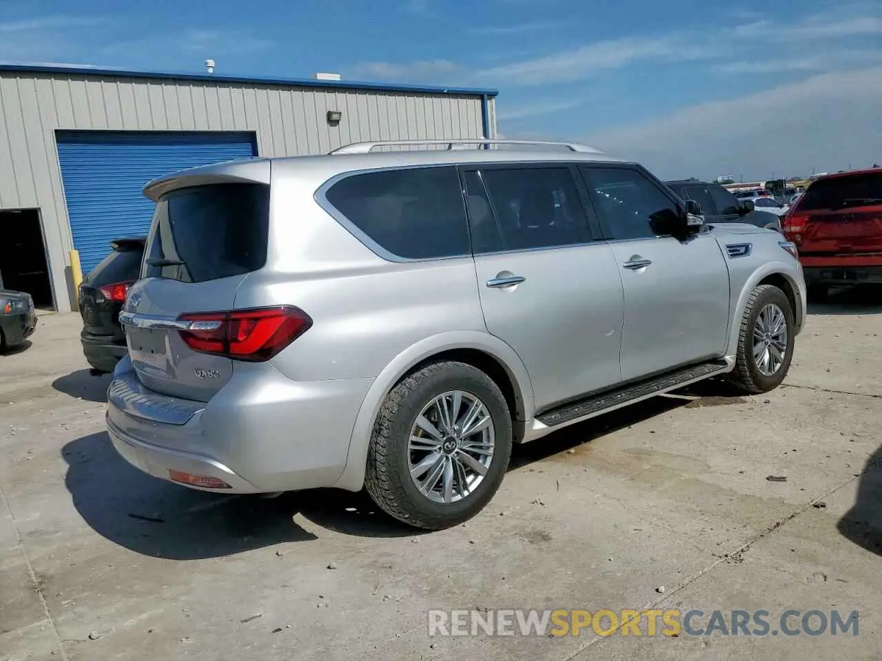 3 Photograph of a damaged car JN8AZ2AF1M9720194 INFINITI QX80 2021