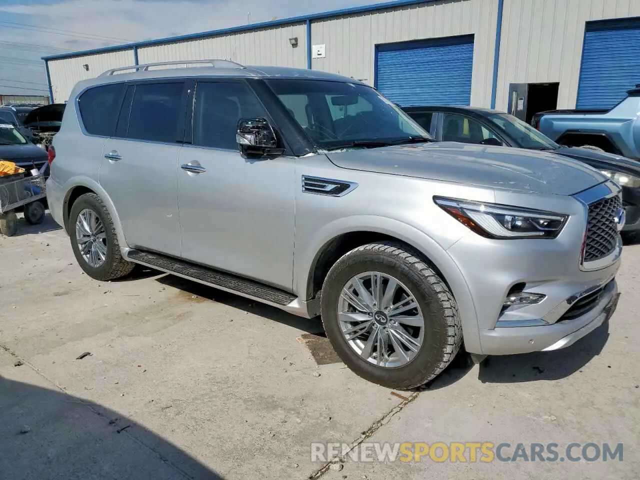4 Photograph of a damaged car JN8AZ2AF1M9720194 INFINITI QX80 2021
