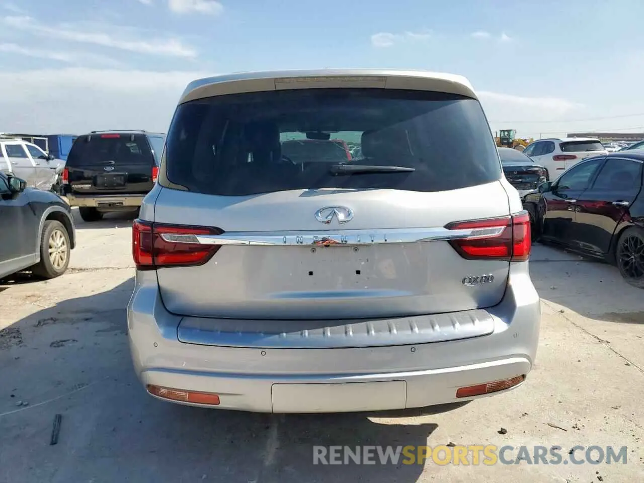 6 Photograph of a damaged car JN8AZ2AF1M9720194 INFINITI QX80 2021