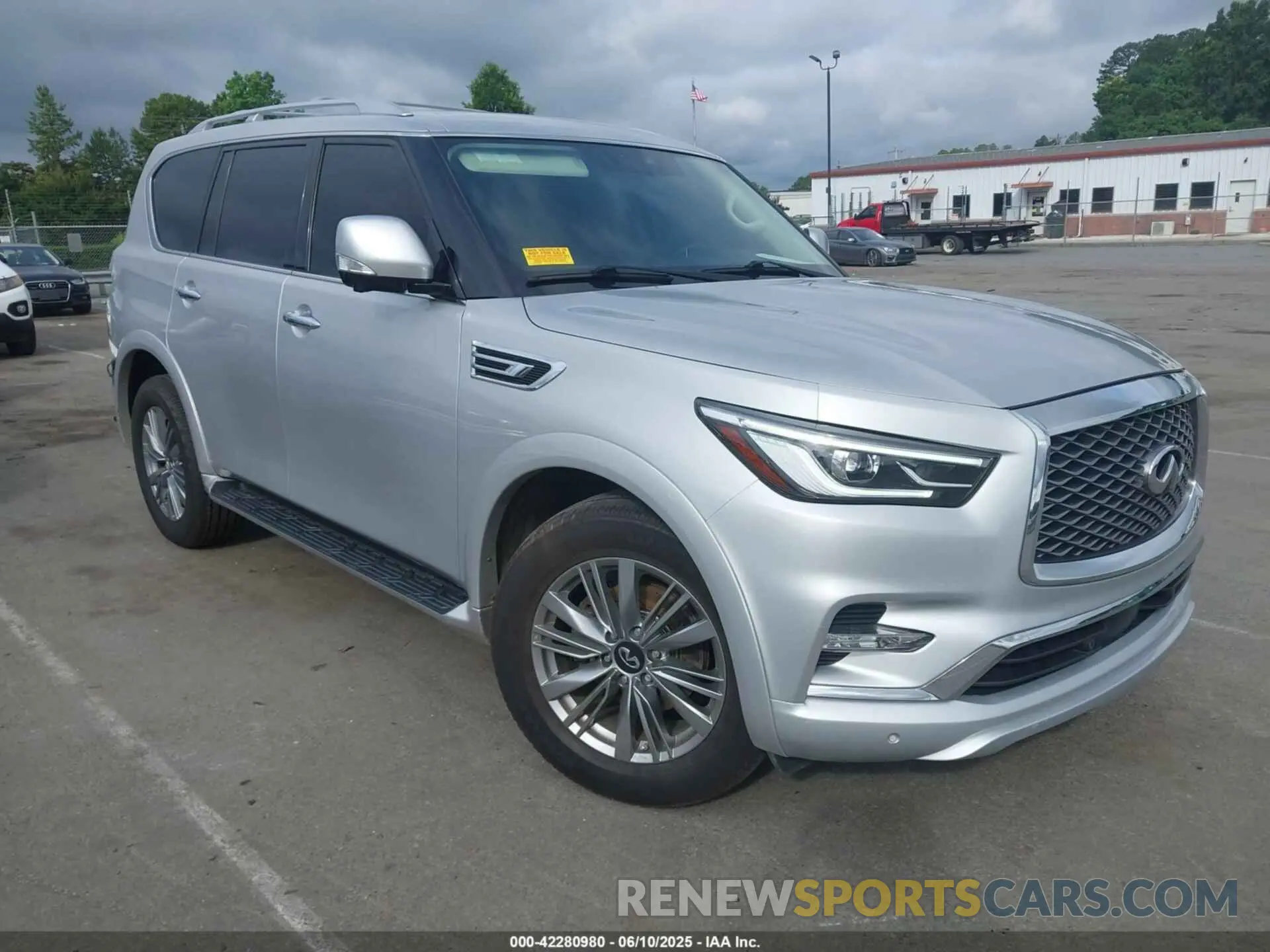 1 Photograph of a damaged car JN8AZ2AF2M9719720 INFINITI QX80 2021