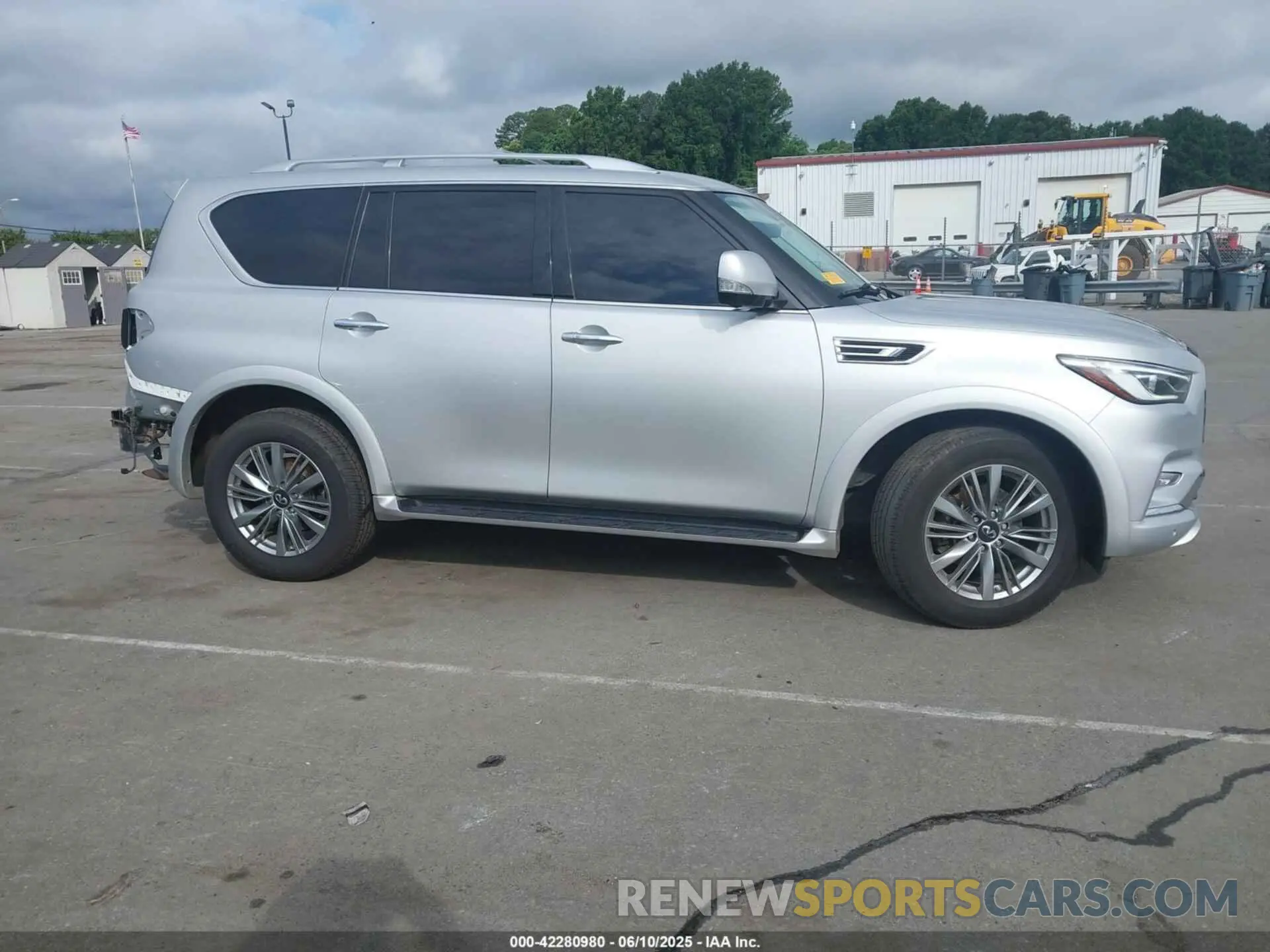14 Photograph of a damaged car JN8AZ2AF2M9719720 INFINITI QX80 2021
