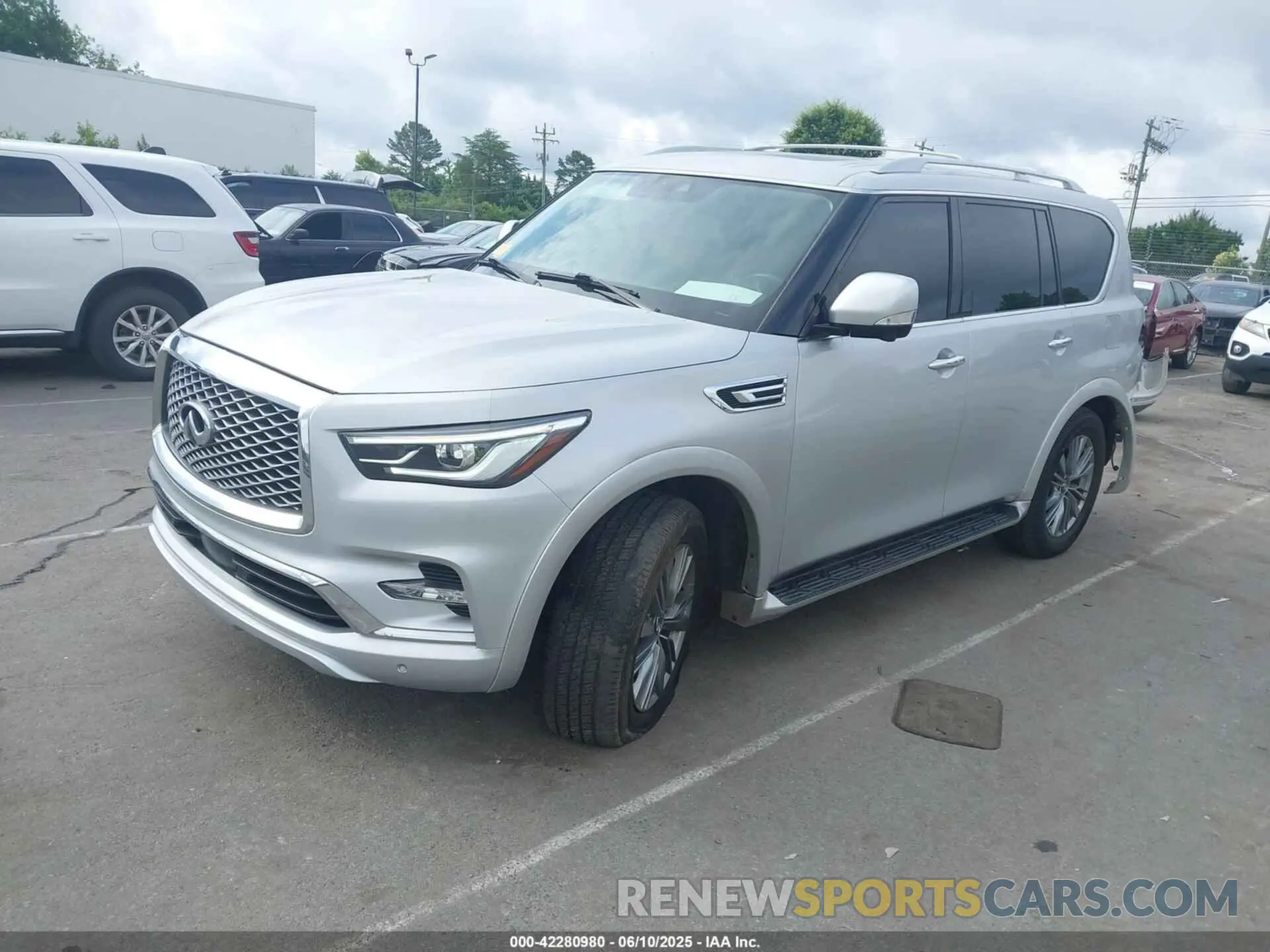 2 Photograph of a damaged car JN8AZ2AF2M9719720 INFINITI QX80 2021
