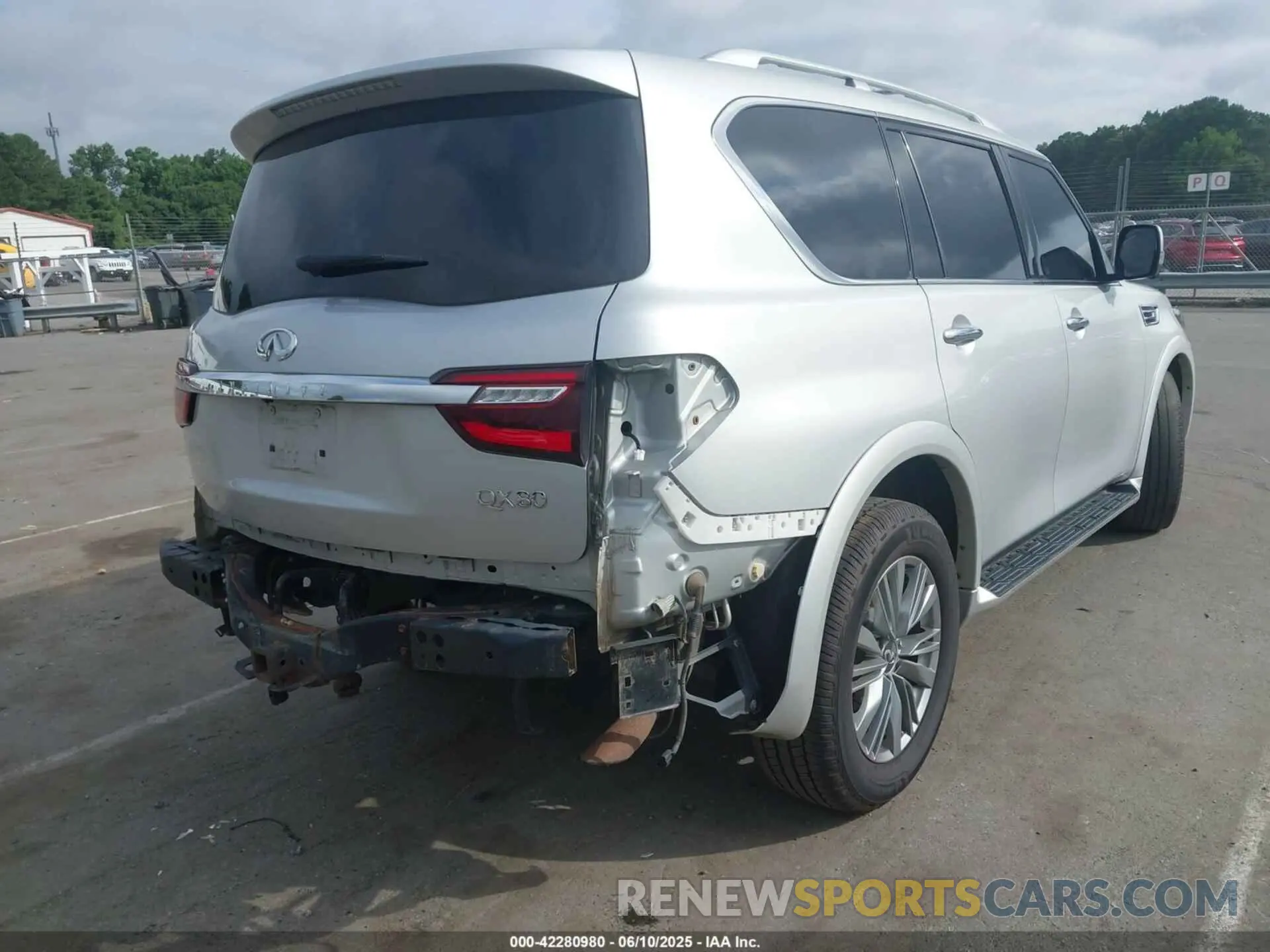 4 Photograph of a damaged car JN8AZ2AF2M9719720 INFINITI QX80 2021