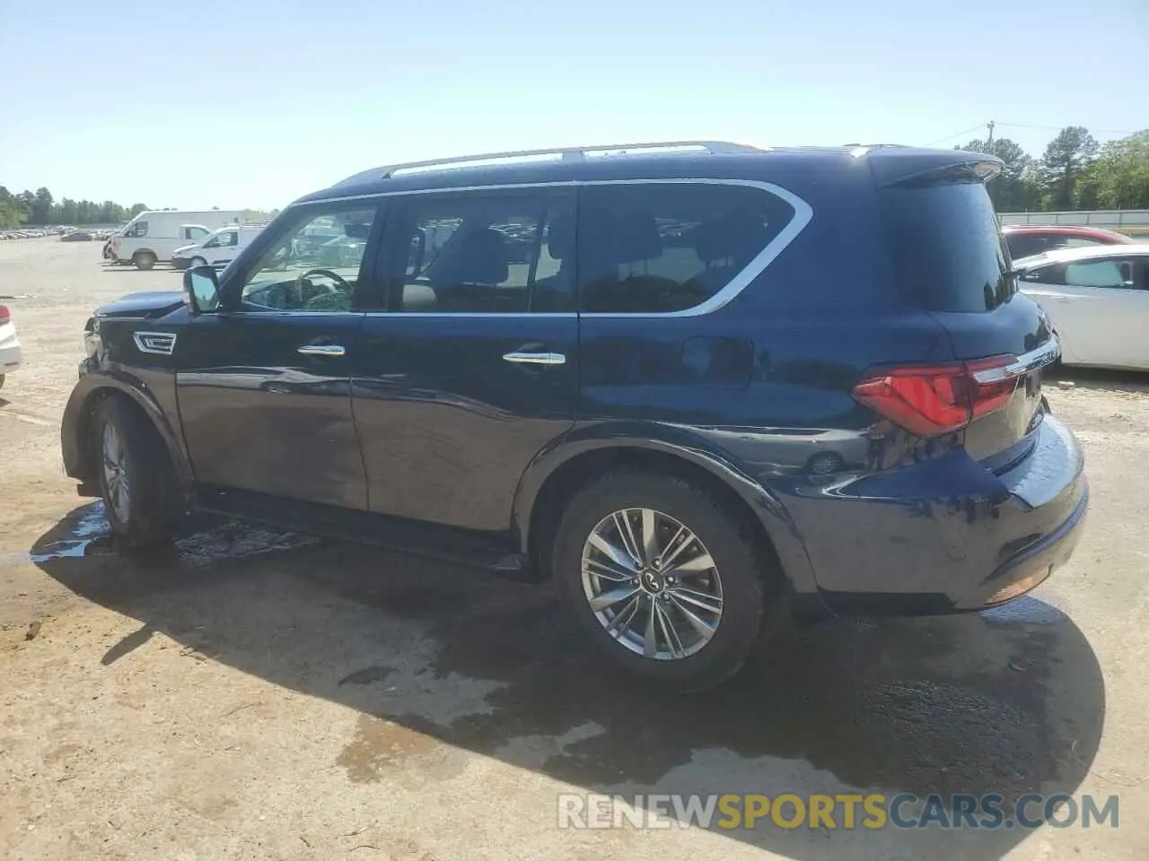 2 Photograph of a damaged car JN8AZ2AF2M9719782 INFINITI QX80 2021