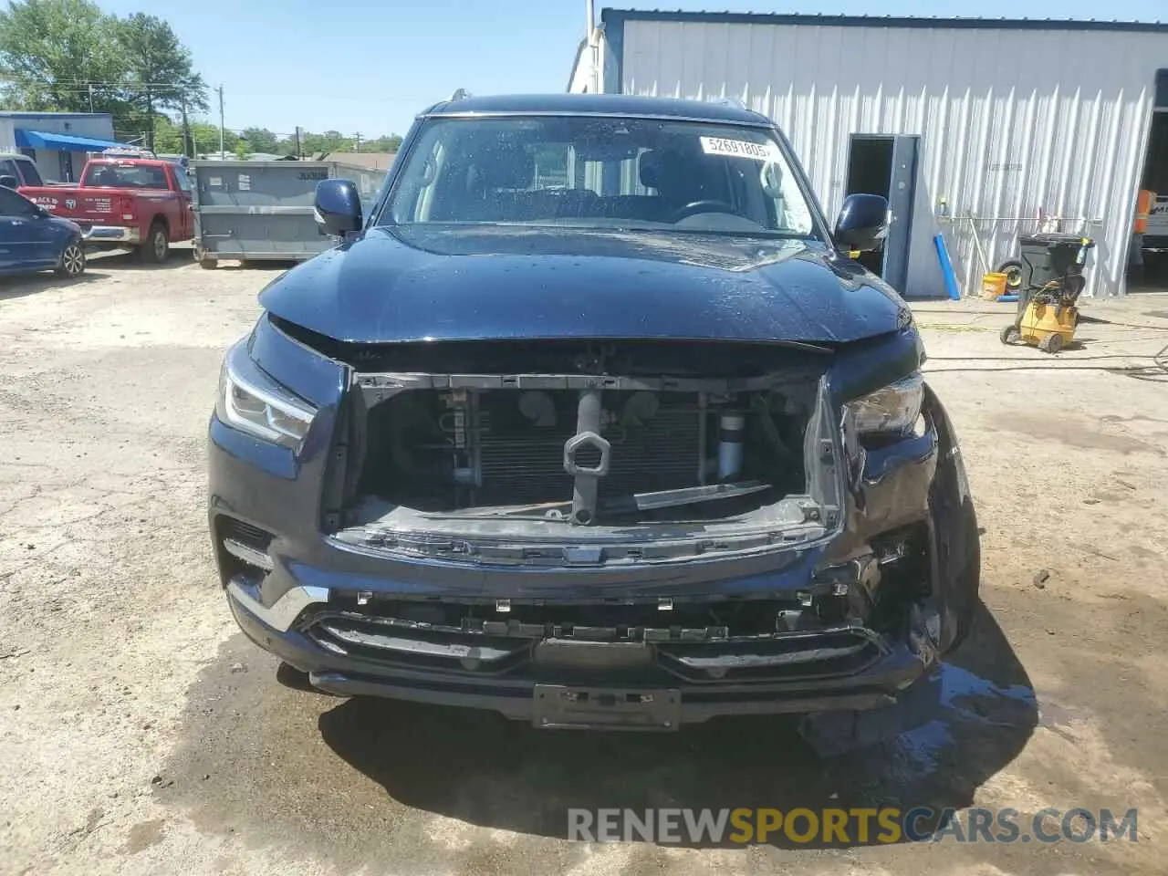 5 Photograph of a damaged car JN8AZ2AF2M9719782 INFINITI QX80 2021