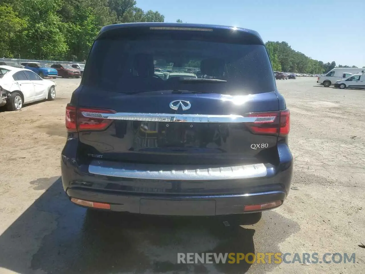 6 Photograph of a damaged car JN8AZ2AF2M9719782 INFINITI QX80 2021