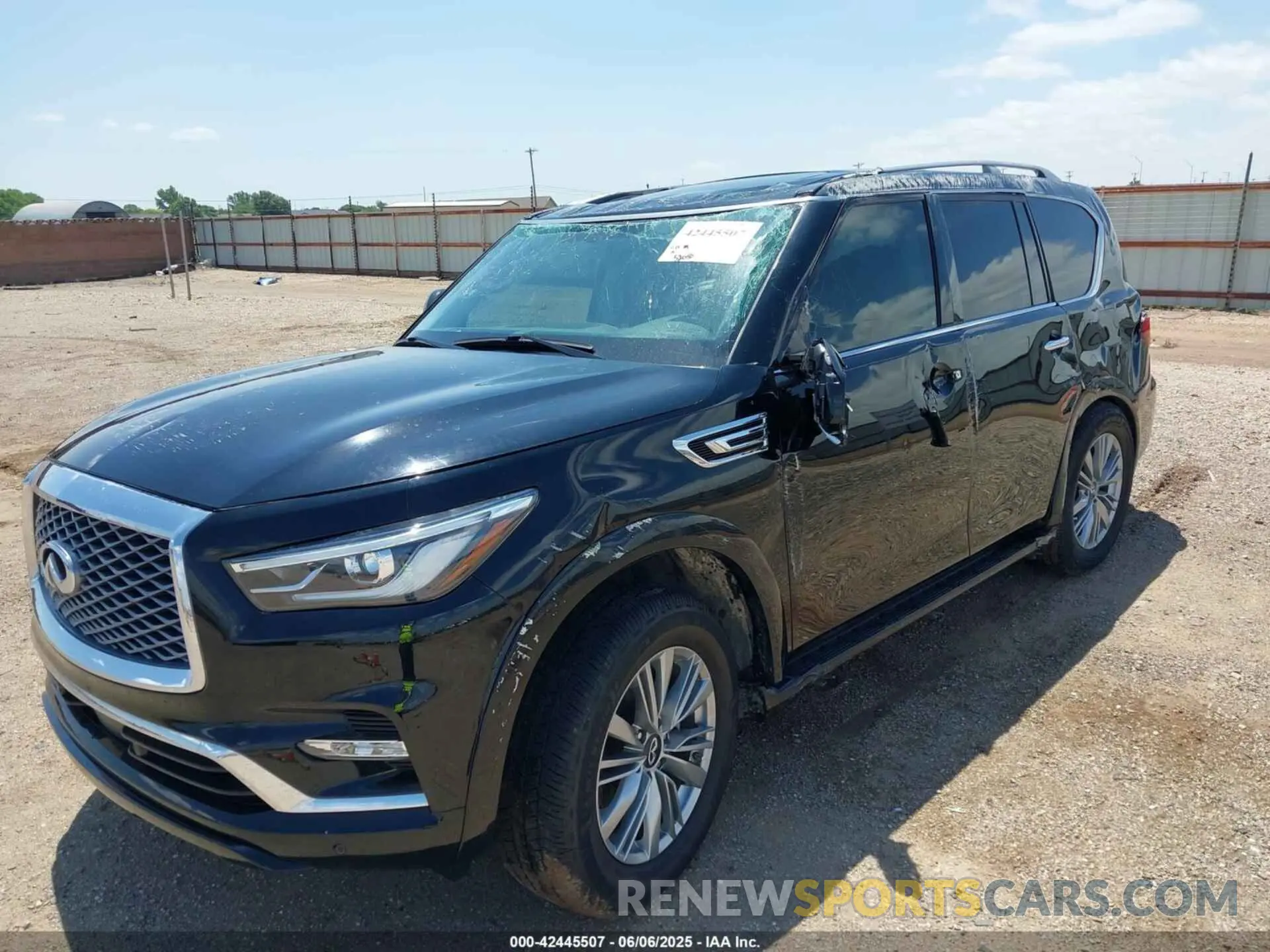 6 Фотография поврежденного автомобиля JN8AZ2AF2M9719832 INFINITI QX80 2021