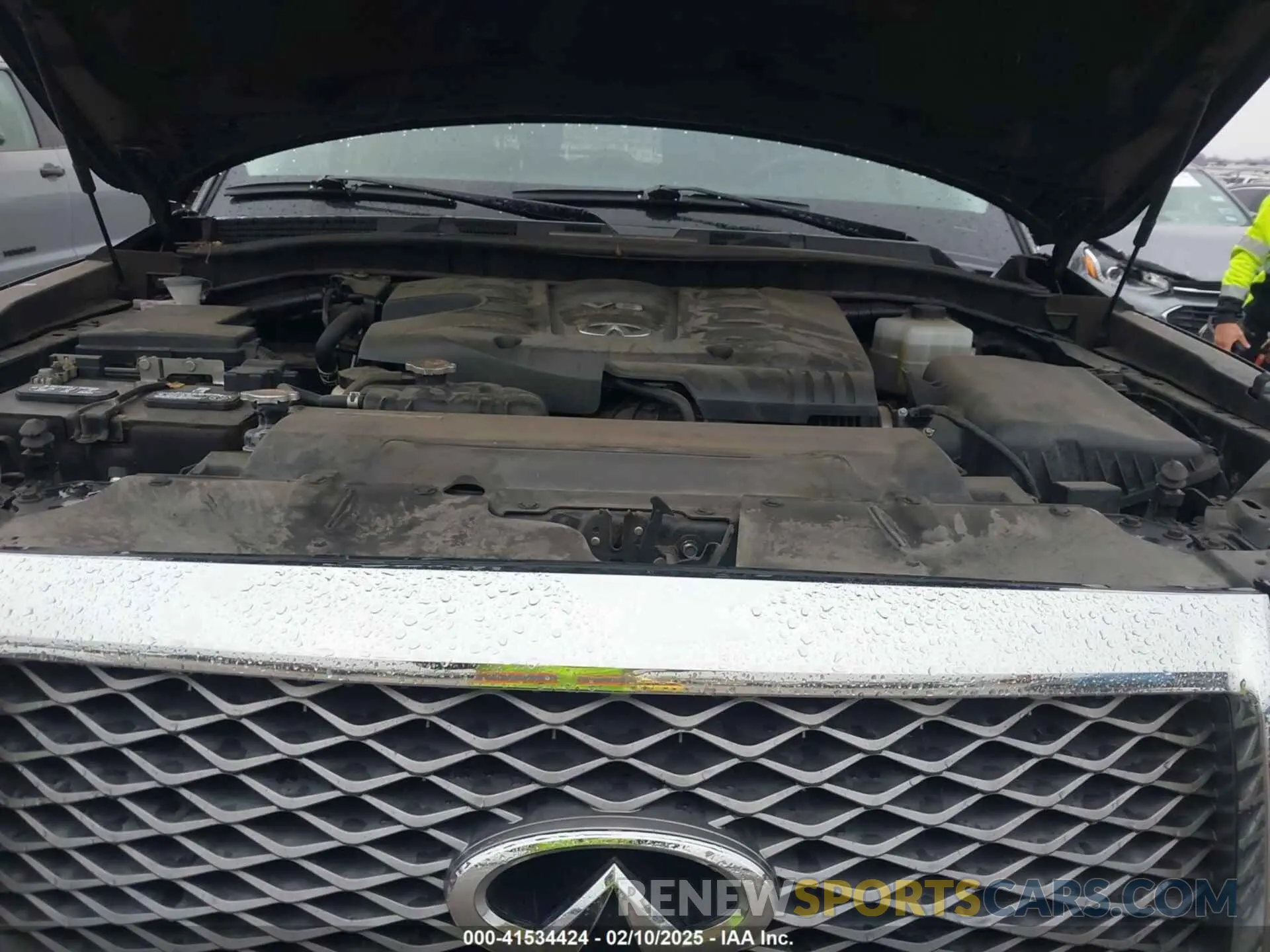 10 Фотография поврежденного автомобиля JN8AZ2AF3M9719743 INFINITI QX80 2021
