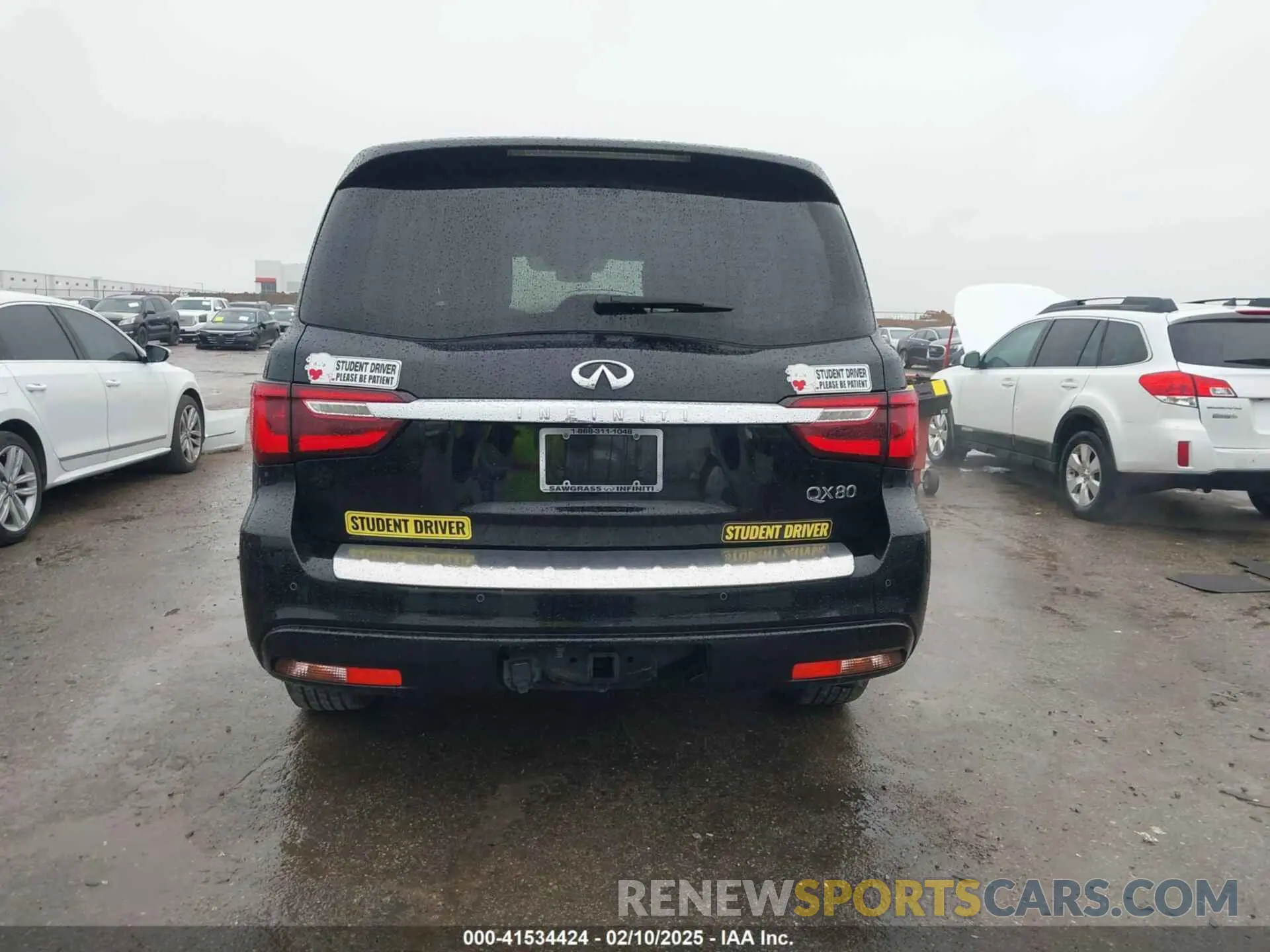 16 Фотография поврежденного автомобиля JN8AZ2AF3M9719743 INFINITI QX80 2021