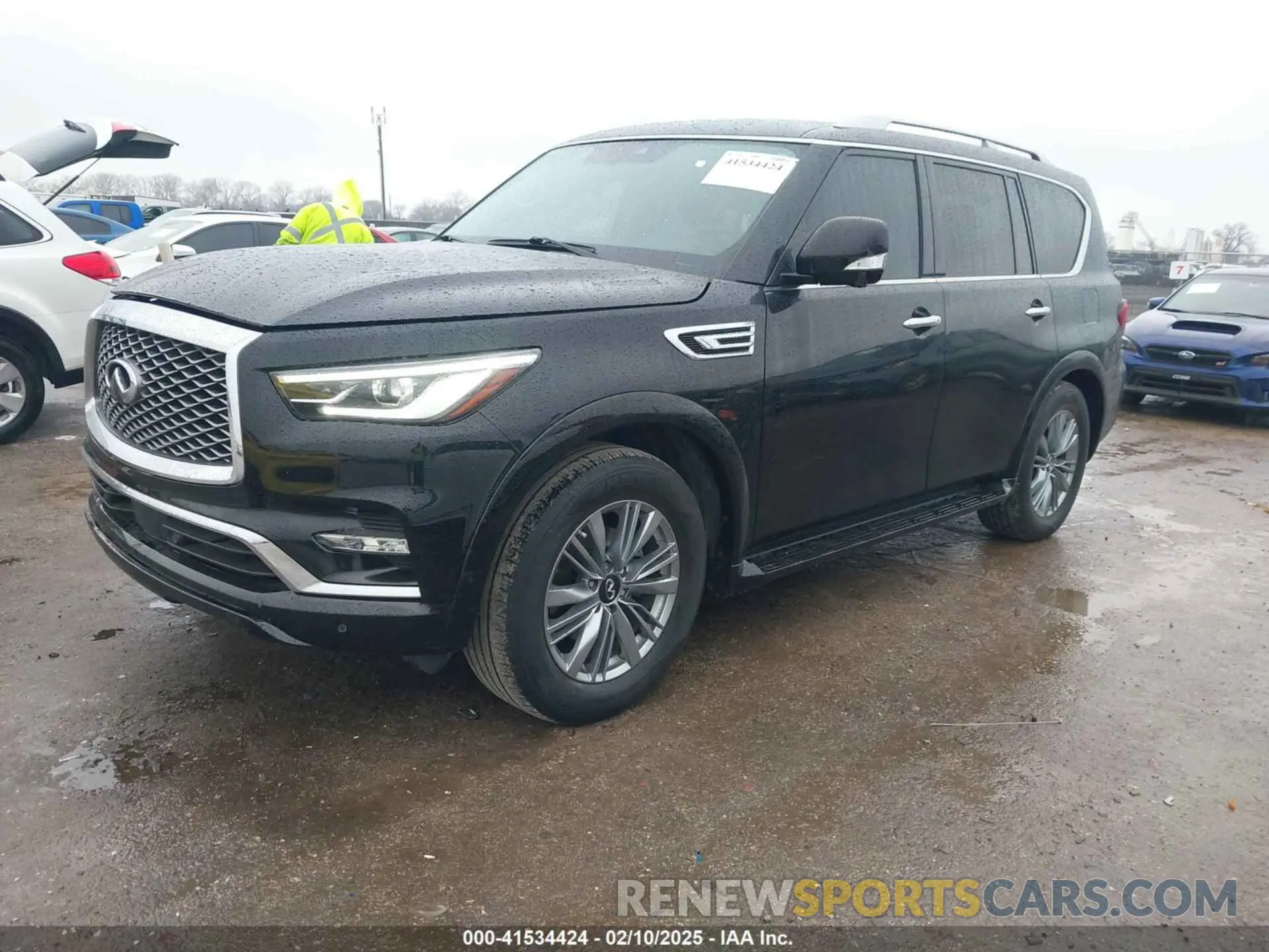 2 Фотография поврежденного автомобиля JN8AZ2AF3M9719743 INFINITI QX80 2021