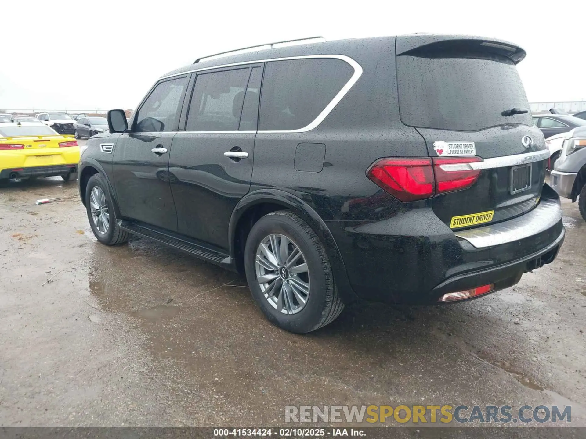 3 Фотография поврежденного автомобиля JN8AZ2AF3M9719743 INFINITI QX80 2021