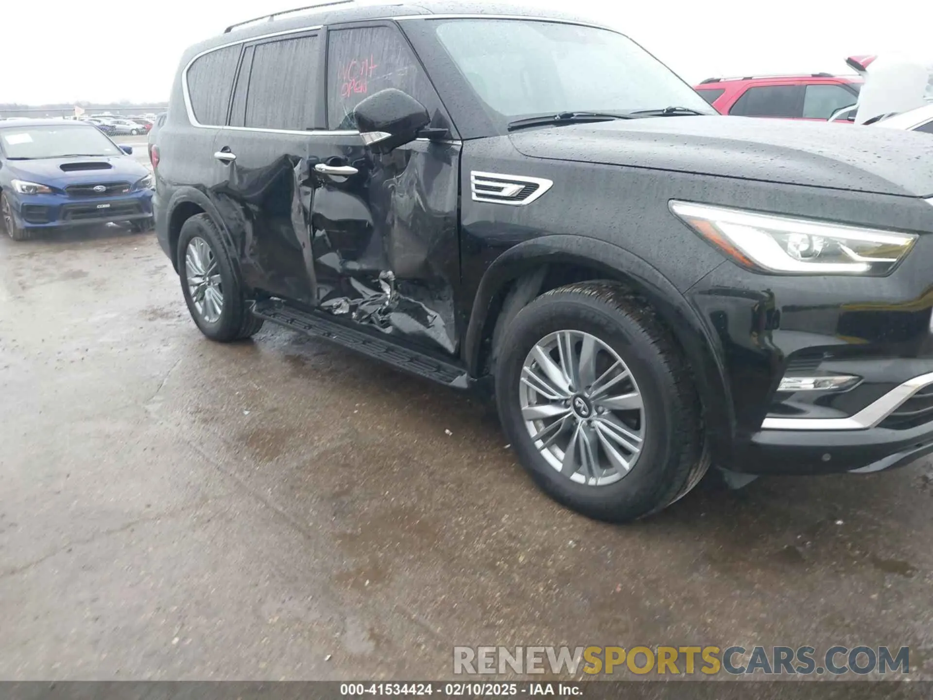 6 Фотография поврежденного автомобиля JN8AZ2AF3M9719743 INFINITI QX80 2021