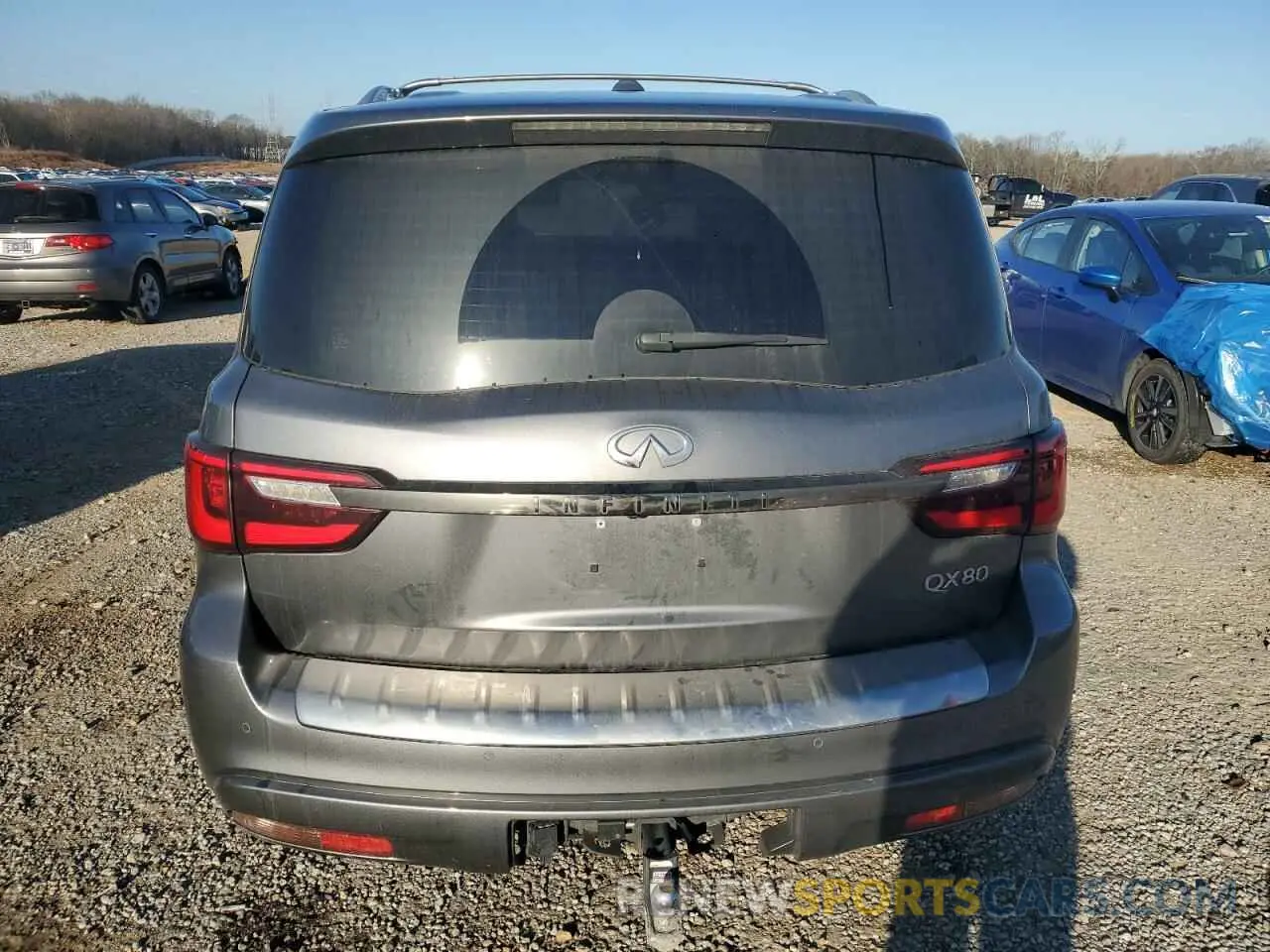6 Photograph of a damaged car JN8AZ2AF5M9719792 INFINITI QX80 2021