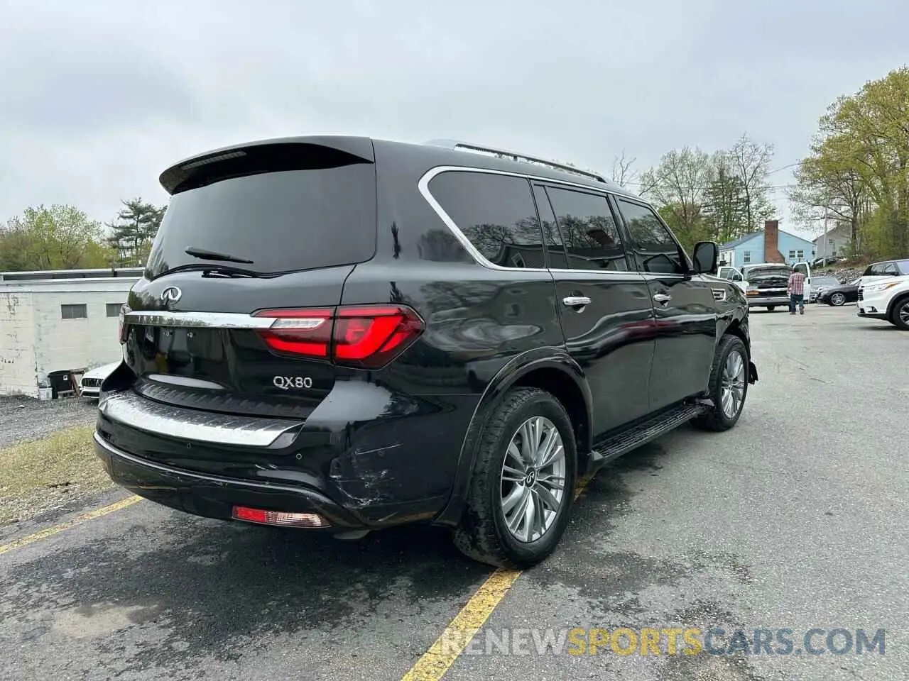 3 Фотография поврежденного автомобиля JN8AZ2AF6M9718439 INFINITI QX80 2021